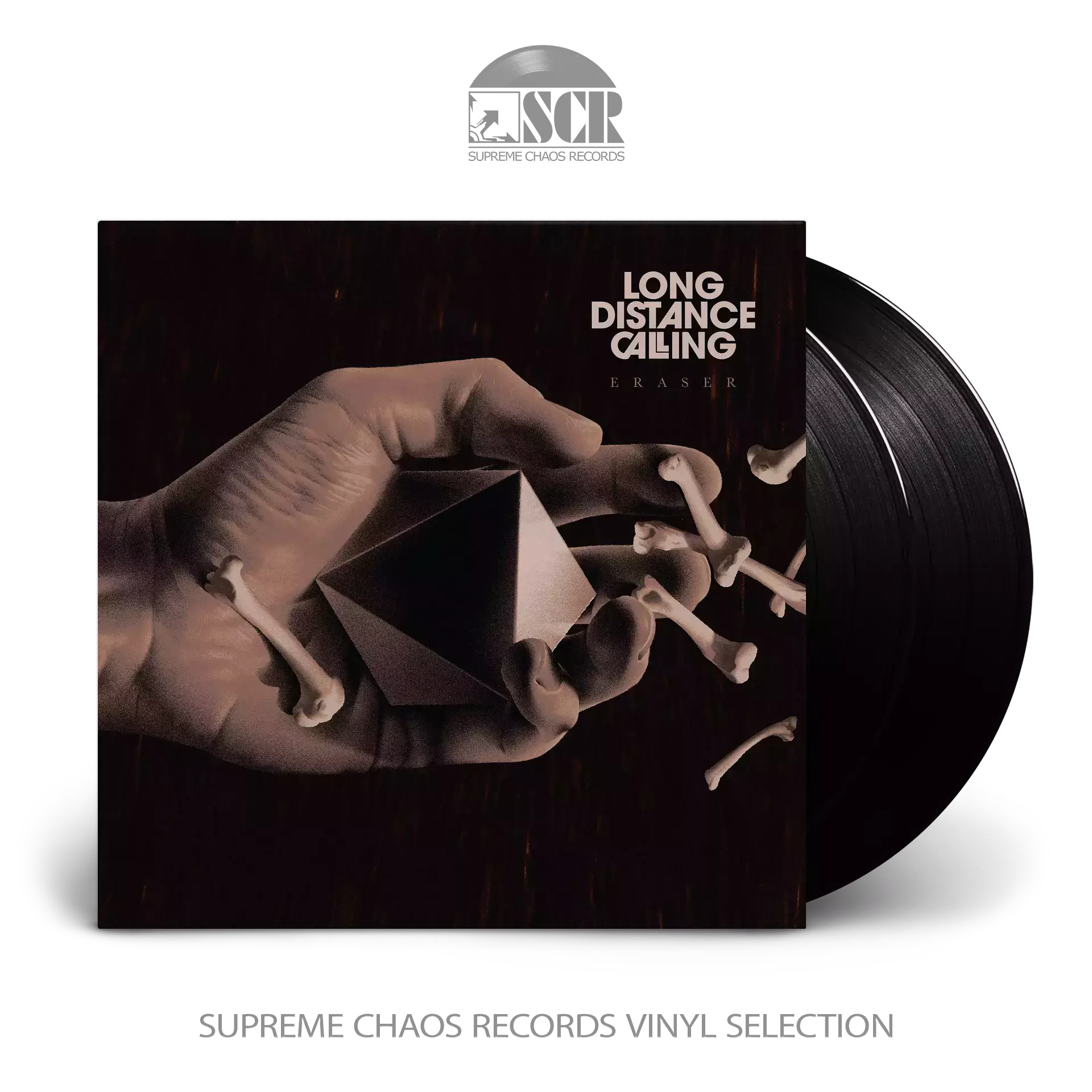 LONG DISTANCE CALLING - Eraser · BLACK 2LP (Progressive Rock Vinyl)