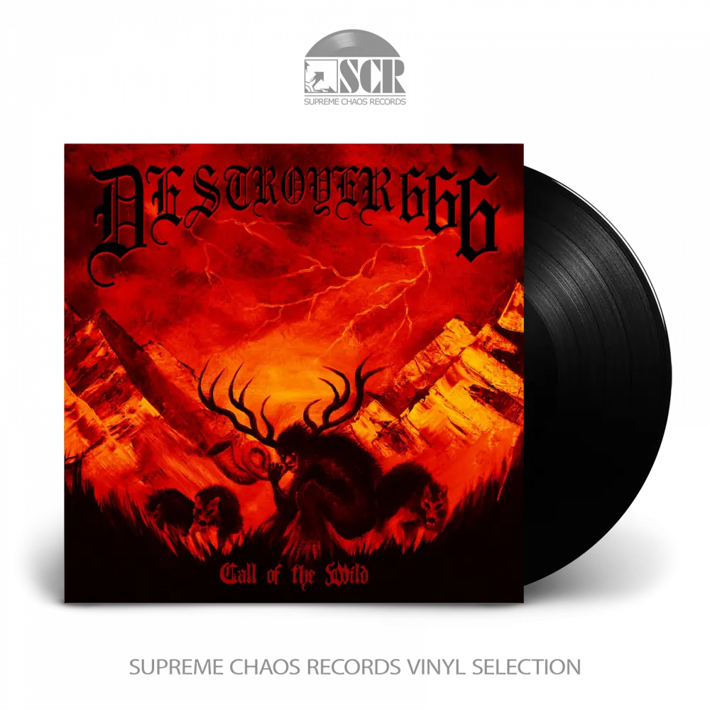 DESTRÖYER 666 - Call Of The Wild · BLACK LP DESTRÖYER 666 - Call Of The Wild · BLACK LP (Black Metal/Thrash Metal Vinyl)