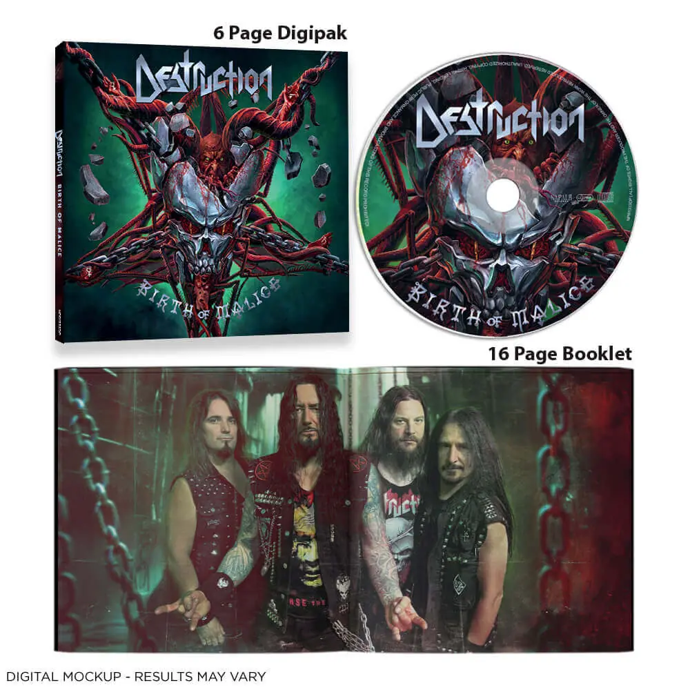 DESTRUCTION - Birth of Malice · DIGIPAK CD (Thrash Metal CDs) · Bild 1