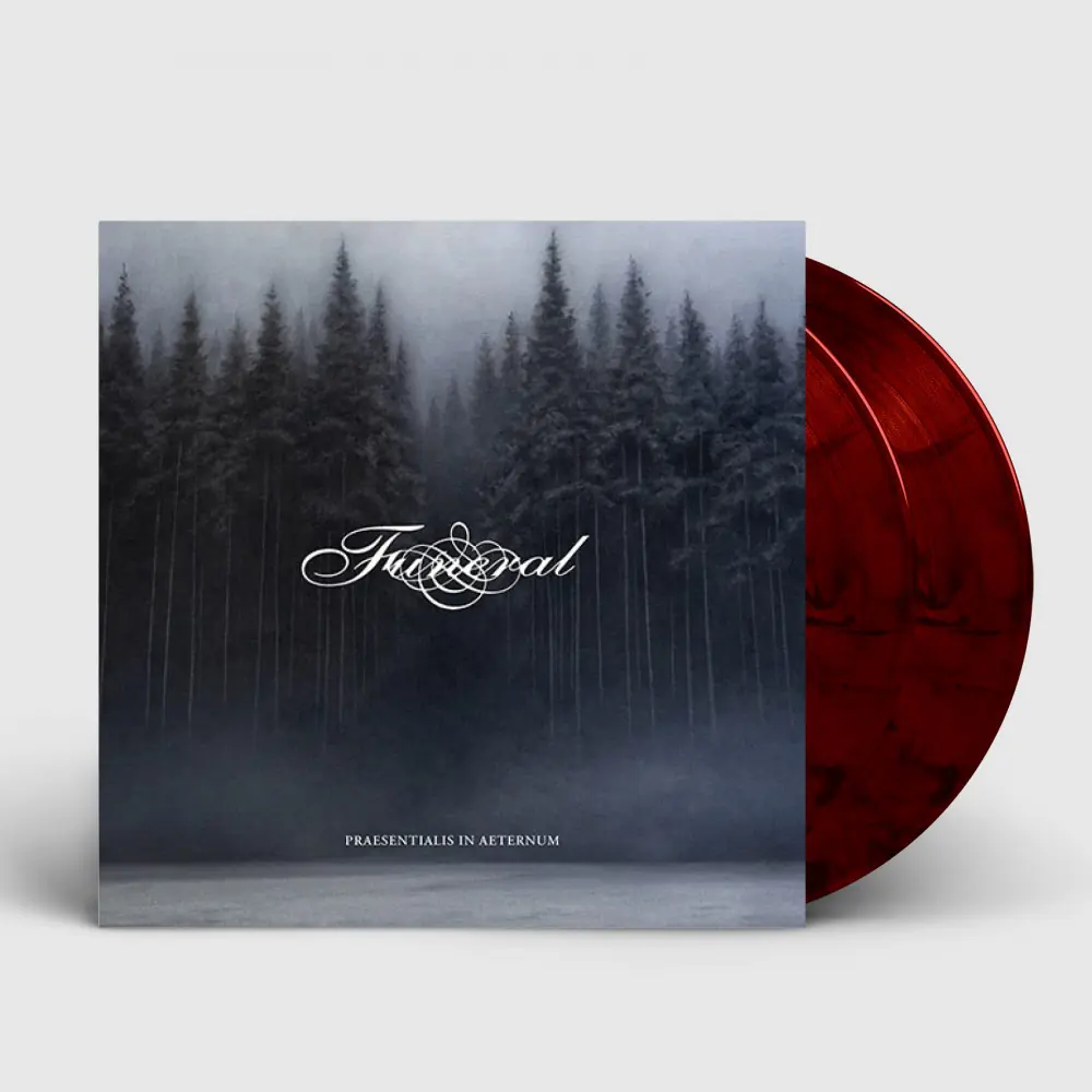 FUNERAL - Praesentialis In Aeternum · RED/BLACK 2LP FUNERAL - Praesentialis In Aeternum · RED/BLACK 2LP (Doom Metal Vinyl)