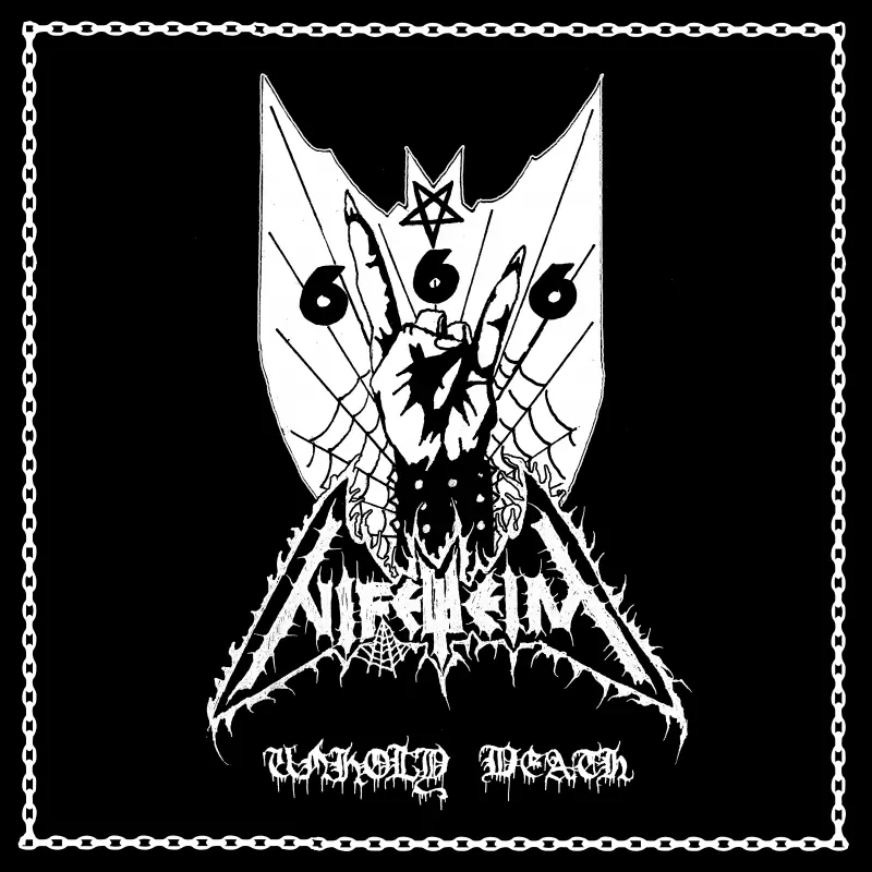 NIFELHEIM - Unholy Death · SILVER LP (Black Metal Vinyl) · Bild 1