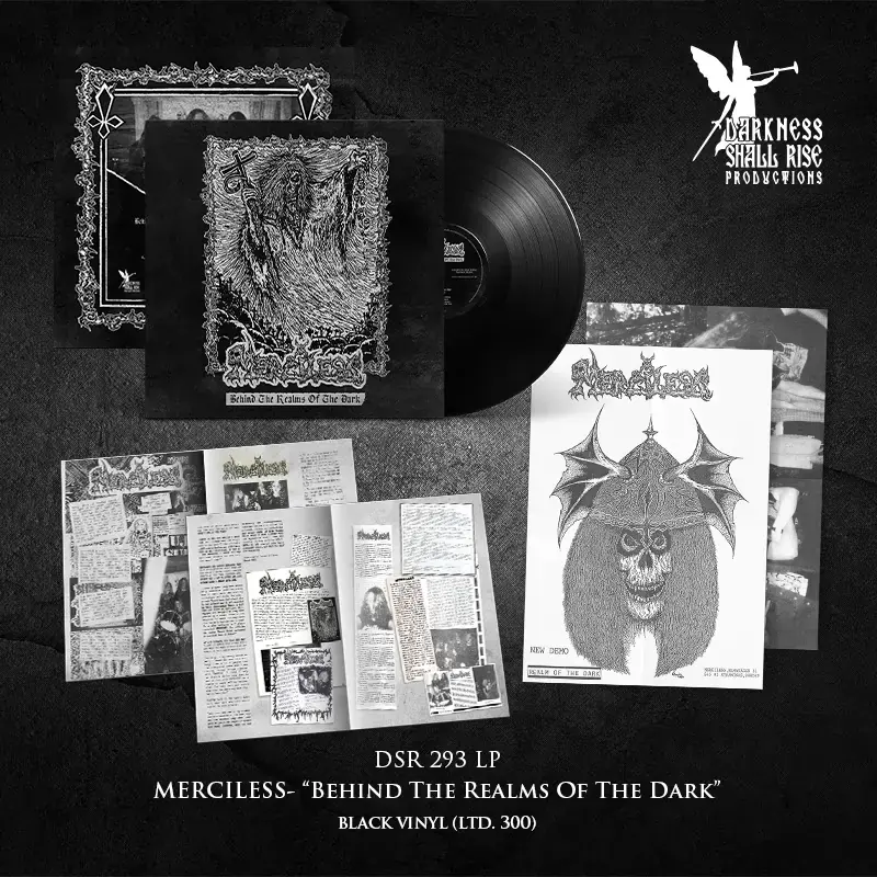 MERCILESS - Behind The Realms Of The Dark · BLACK LP · Bild 2 MERCILESS - Behind The Realms Of The Dark · BLACK LP (Death Metal Vinyl) · Bild 2