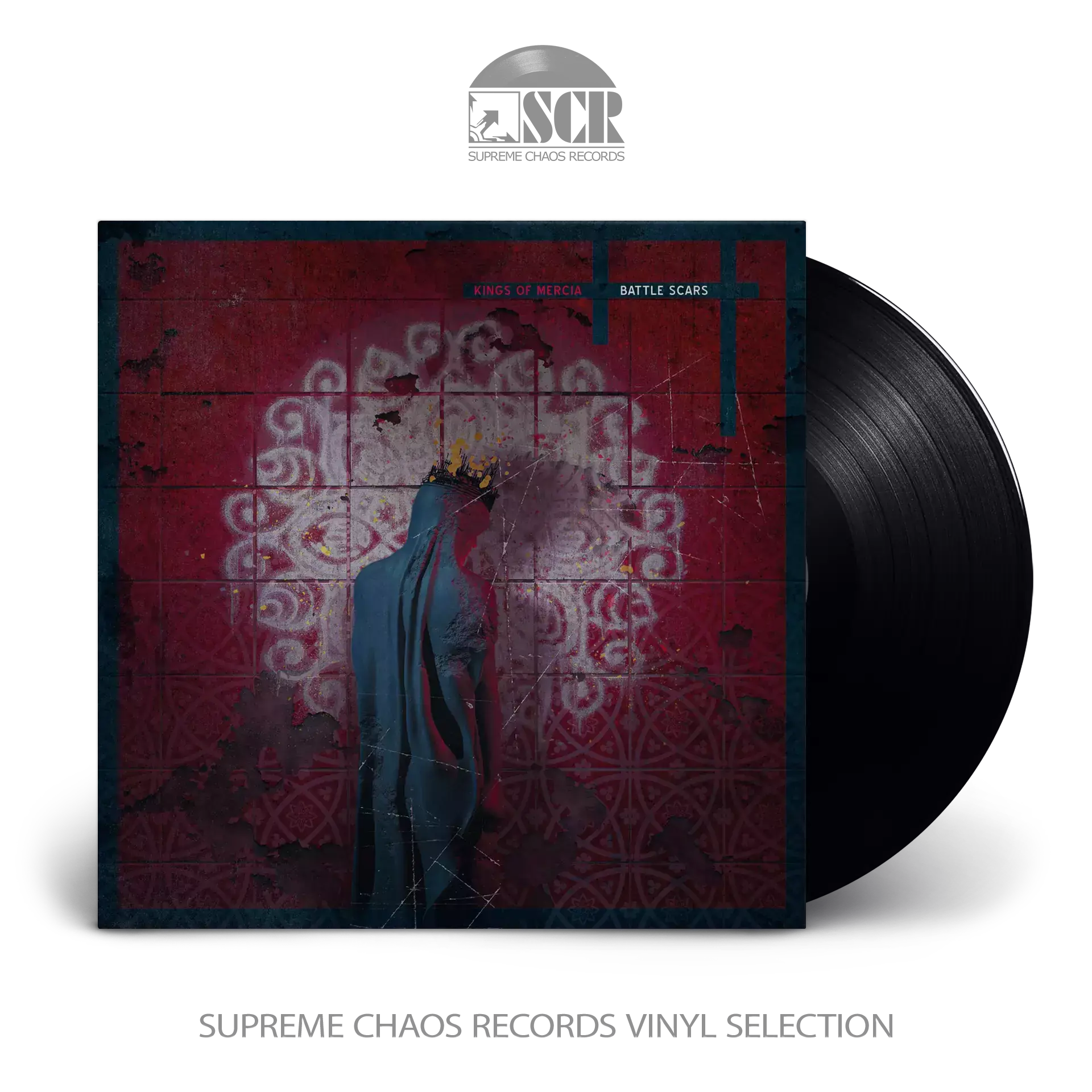 KINGS OF MERCIA - Battle Scars · BLACK LP (Progressive Rock Vinyl)