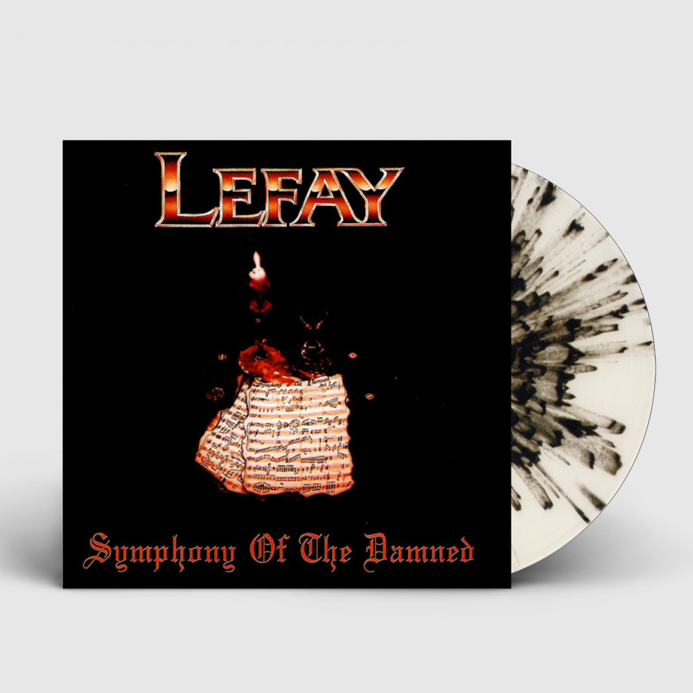 LEFAY - Symphony Of The Damned · SPLATTER LP (Heavy Metal Vinyl)