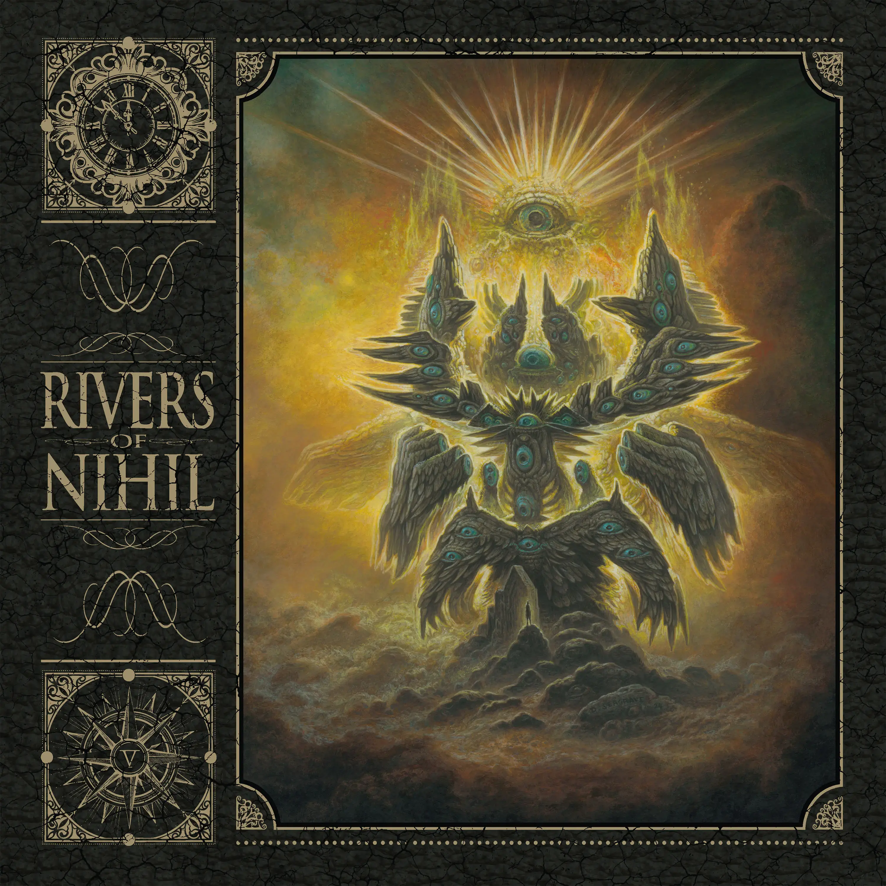 RIVERS OF NIHIL - Rivers Of Nihil · TEAL/ORANGE/YELLOW SPLATTER LP (Progressive Metal Vinyl) · Bild 1