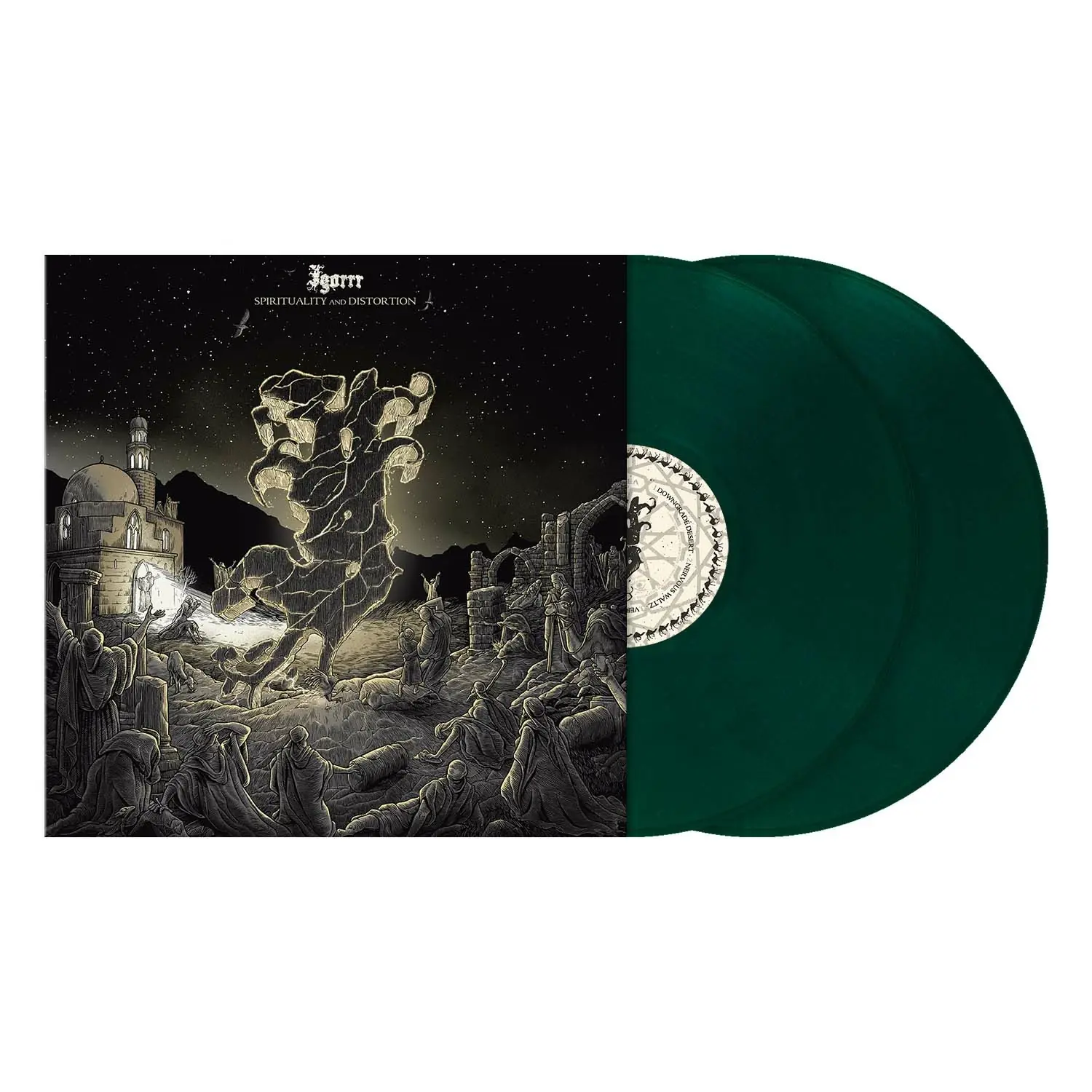 IGORRR - Spirituality and Distortion · SEA GREEN MARBLED 2LP IGORRR - Spirituality and Distortion · SEA GREEN MARBLED 2LP (Extreme Metal Vinyl)