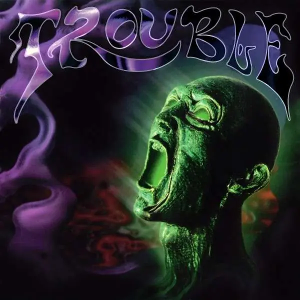 TROUBLE - Plastic Green Head · GREEN LP 1