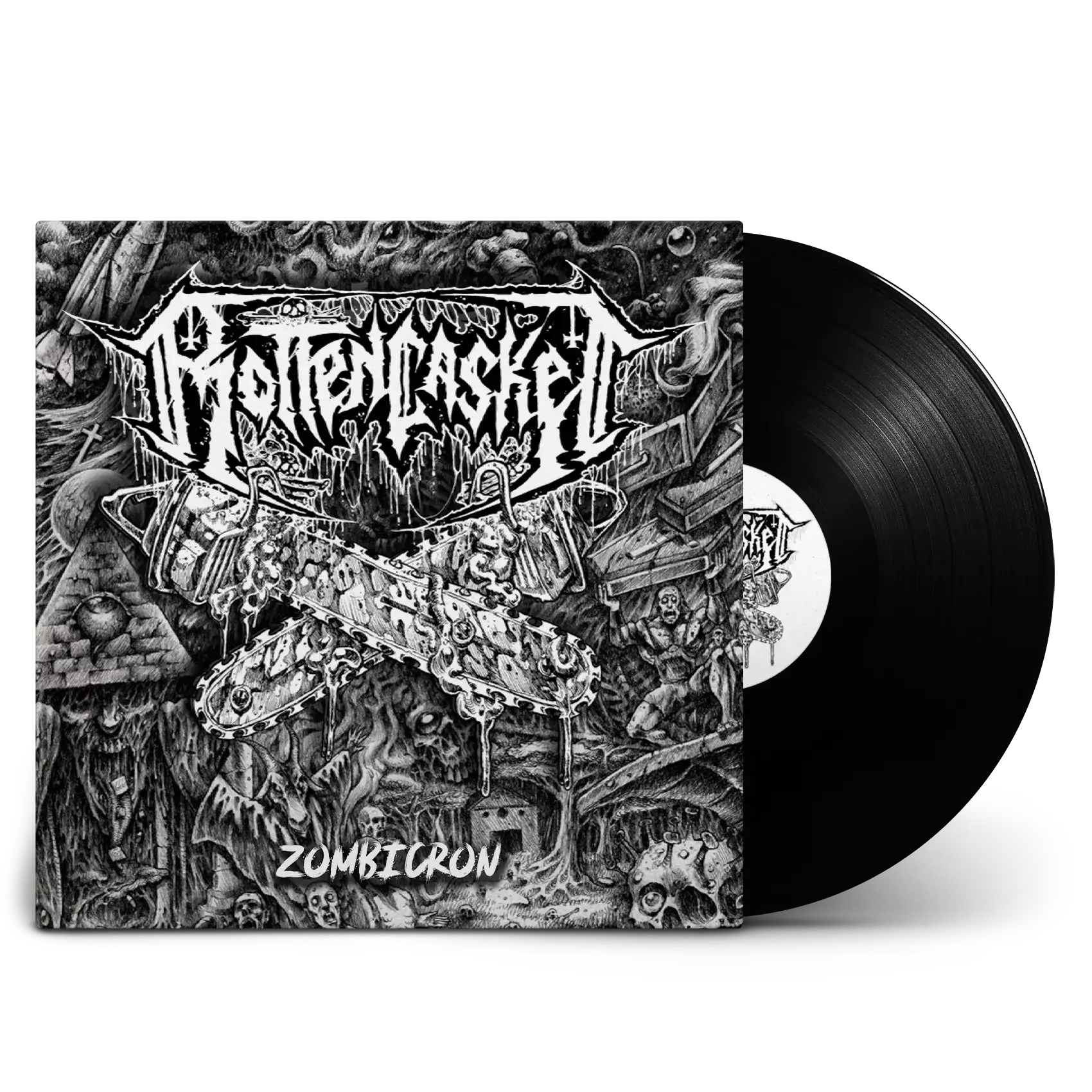 ROTTEN CASKET - Zombicron · BLACK LP