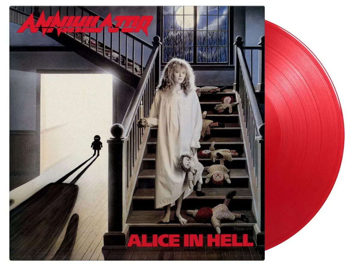 ANNIHILATOR - Alice In Hell · TRANSLUCEND RED LP ANNIHILATOR - Alice In Hell · TRANSLUCEND RED LP (Thrash Metal Vinyl)