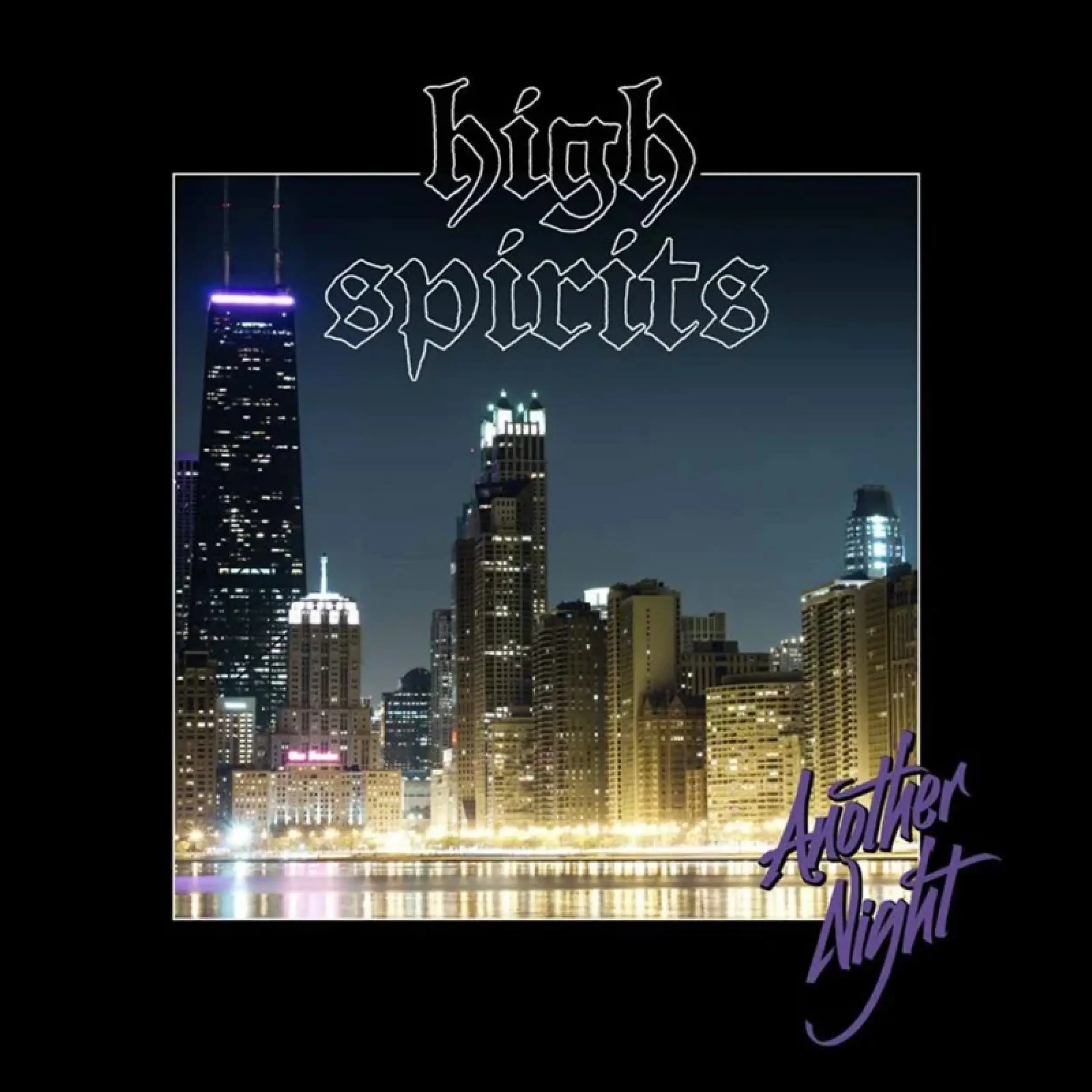 HIGH SPIRITS - Another Night · BLACK LP (Heavy Metal Vinyl) · Bild 1