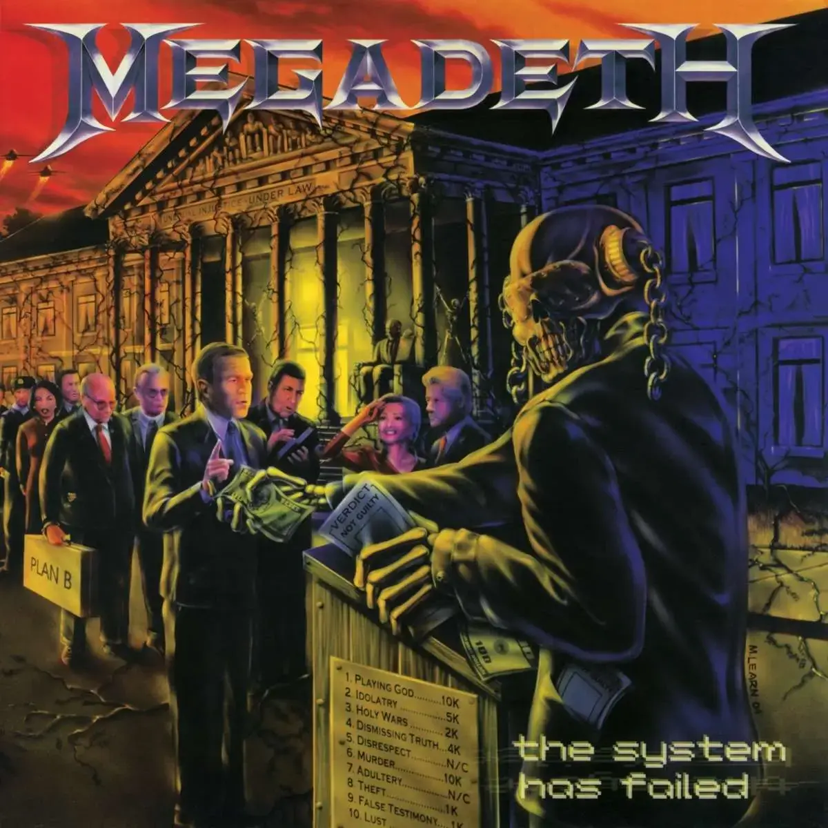 MEGADETH · The System Has Failed (2019 Remaster) | BLACK LP (Heavy Metal/Thrash Metal Vinyl) · Bild 1