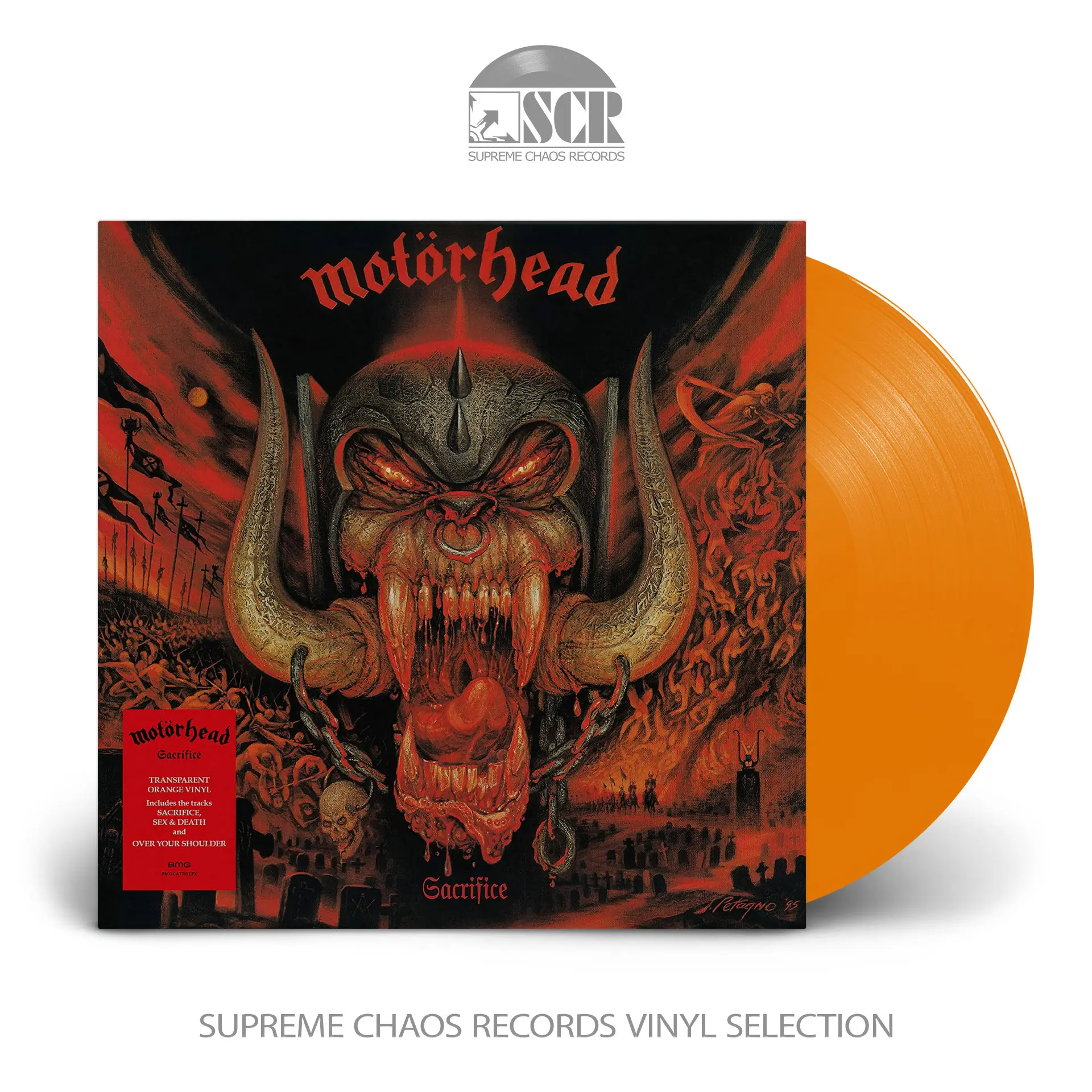 MOTÖRHEAD - Sacrifice [ORANGE] · LP (Heavy Metal Vinyl)