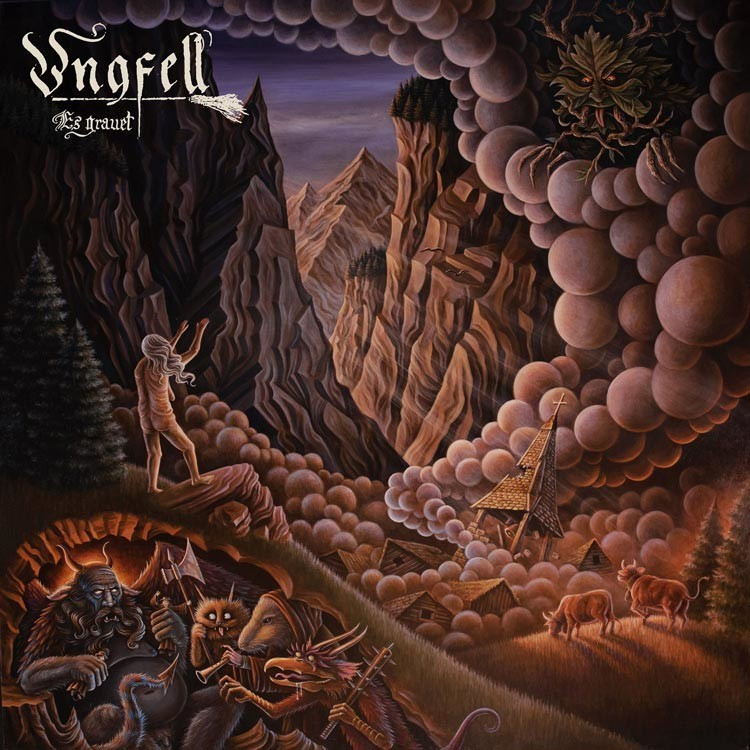 UNGFELL · Es Grauet | DIGI (Black Metal CDs)