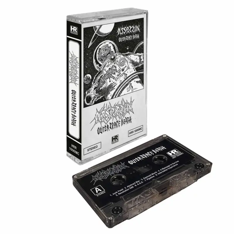 ASSASSIN - Outer Space Death · CLEAR TAPE ASSASSIN - Outer Space Death · CLEAR TAPE (Thrash Metal Tapes)