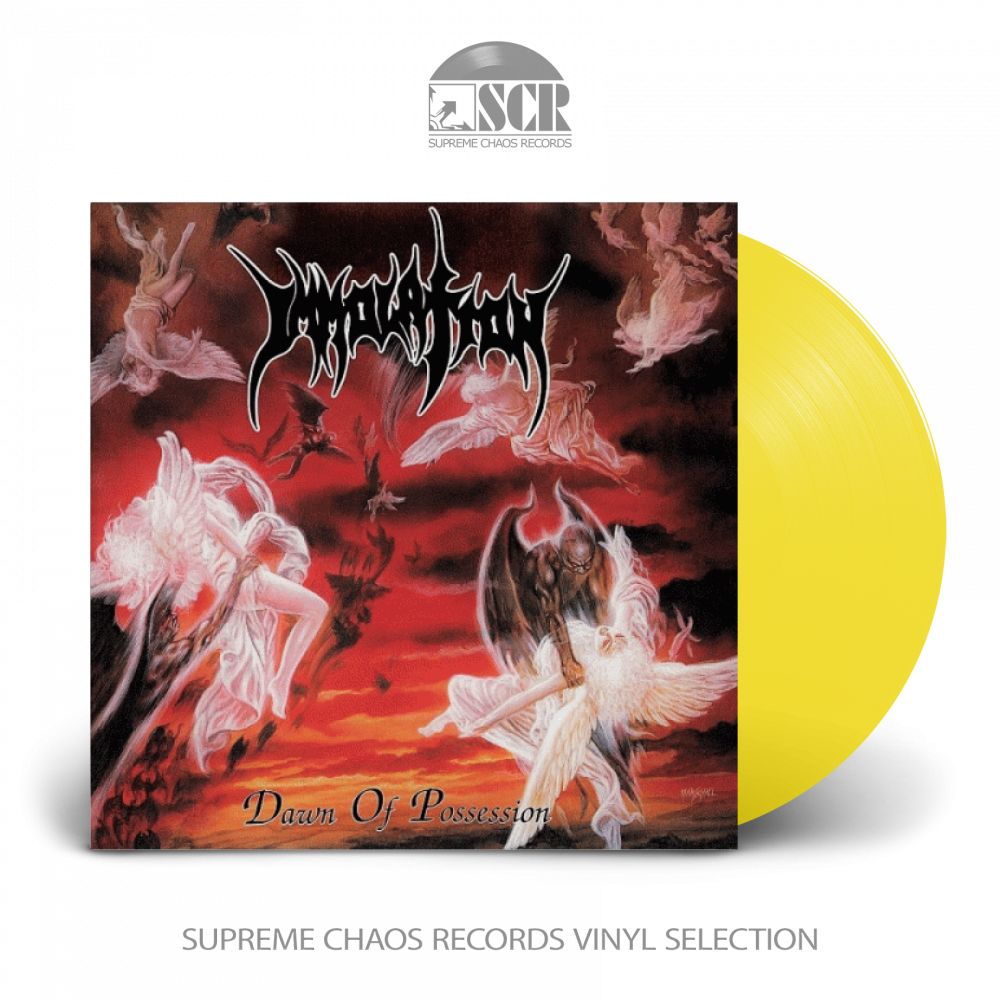 IMMOLATION - Dawn Of Possession · YELLOW LP (Death Metal Vinyl)