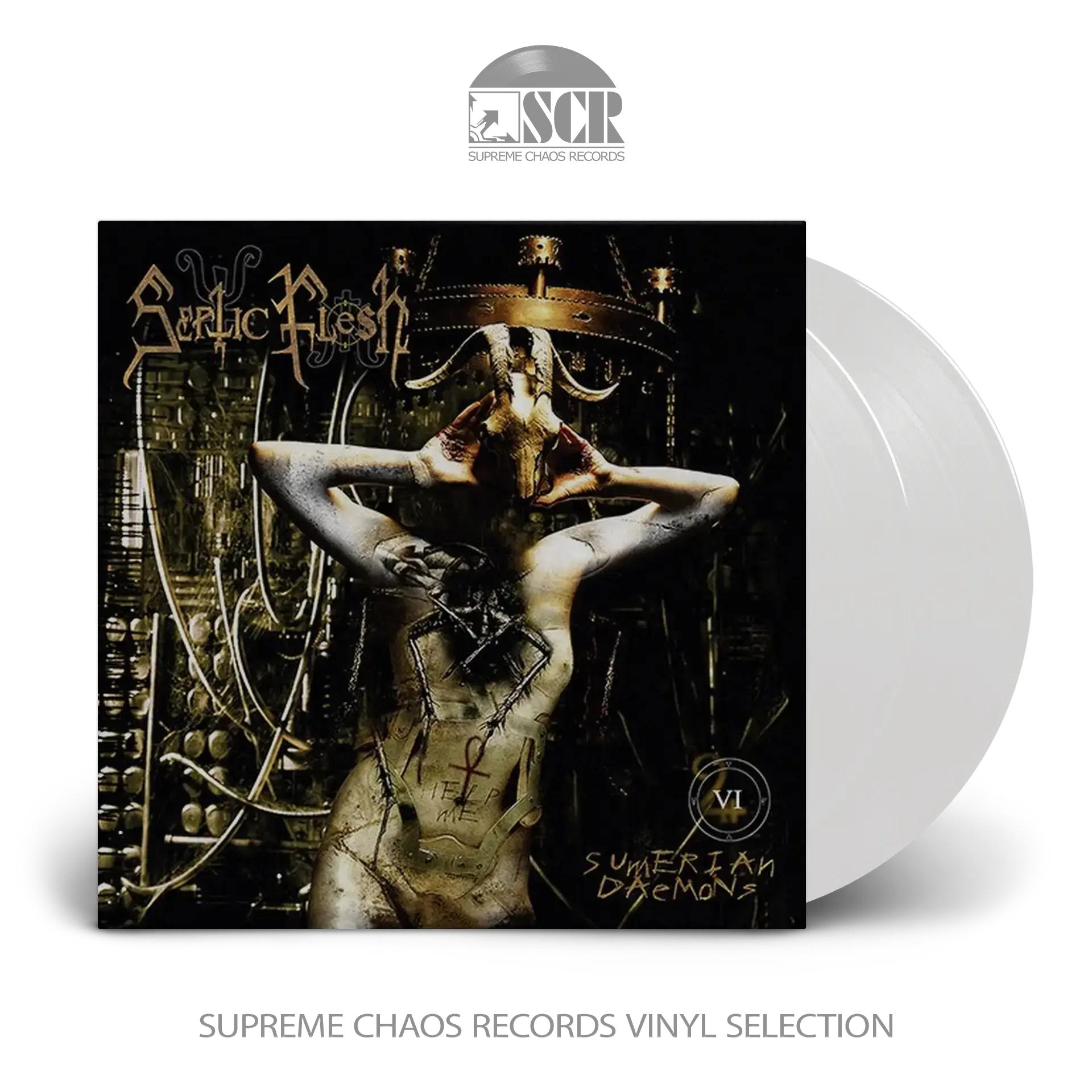 SEPTICFLESH · Sumerian Daemons | WHITE 2LP SEPTICFLESH · Sumerian Daemons | WHITE 2LP (Death Metal Vinyl)