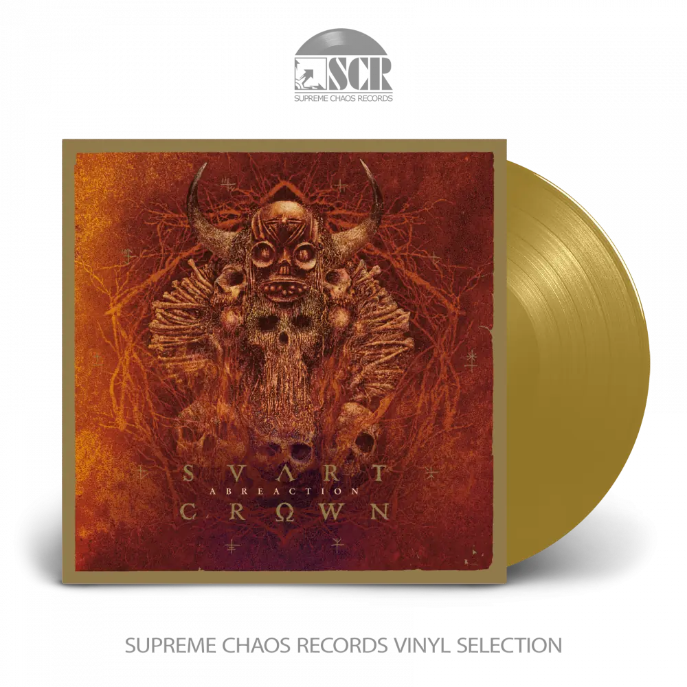 SVART CROWN · Abreaction | GOLD LP (Black Metal Vinyl)