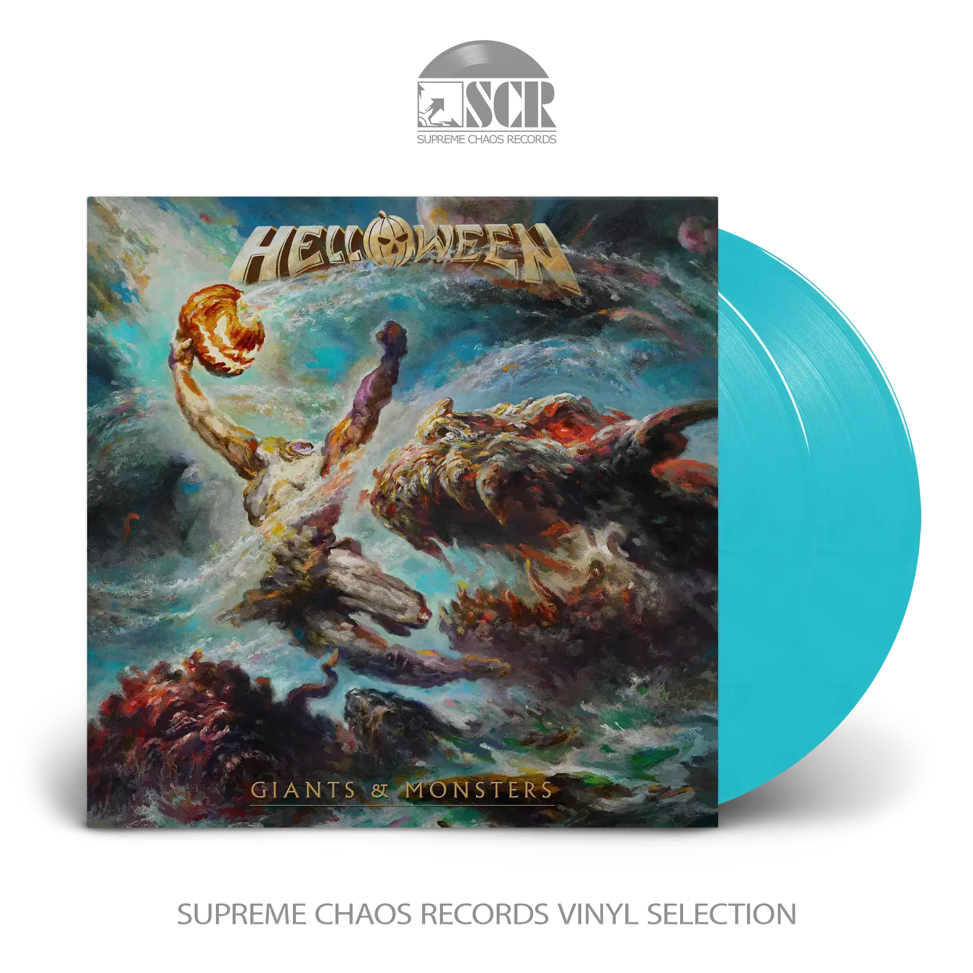 HELLOWEEN · Giants & Monsters | LIGHT BLUE 2LP HELLOWEEN · Giants & Monsters | LIGHT BLUE 2LP (Heavy Metal Vinyl)