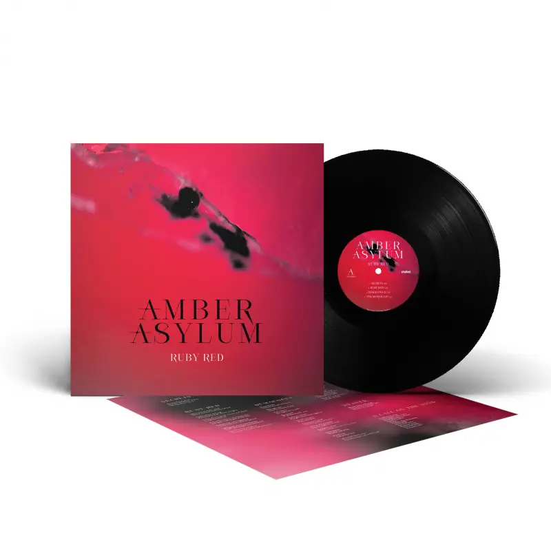 AMBER ASYLUM - Ruby Red · BLACK LP AMBER ASYLUM - Ruby Red · BLACK LP (Ambient Vinyl)