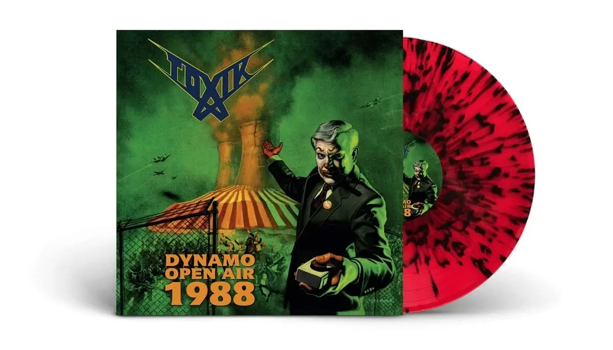 TOXIK - Dynamo Open Air 1988 · RED/BLACK SPLATTER LP (Thrash Metal Vinyl)