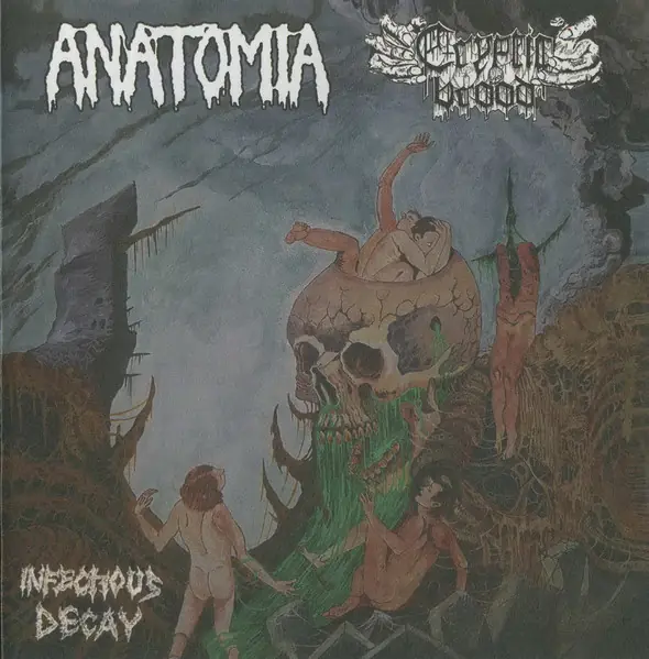 ANATOMIA / CRYPTIC BROOD · Infectious Decay Split | CD ANATOMIA / CRYPTIC BROOD · Infectious Decay Split | CD (Death Metal CDs)