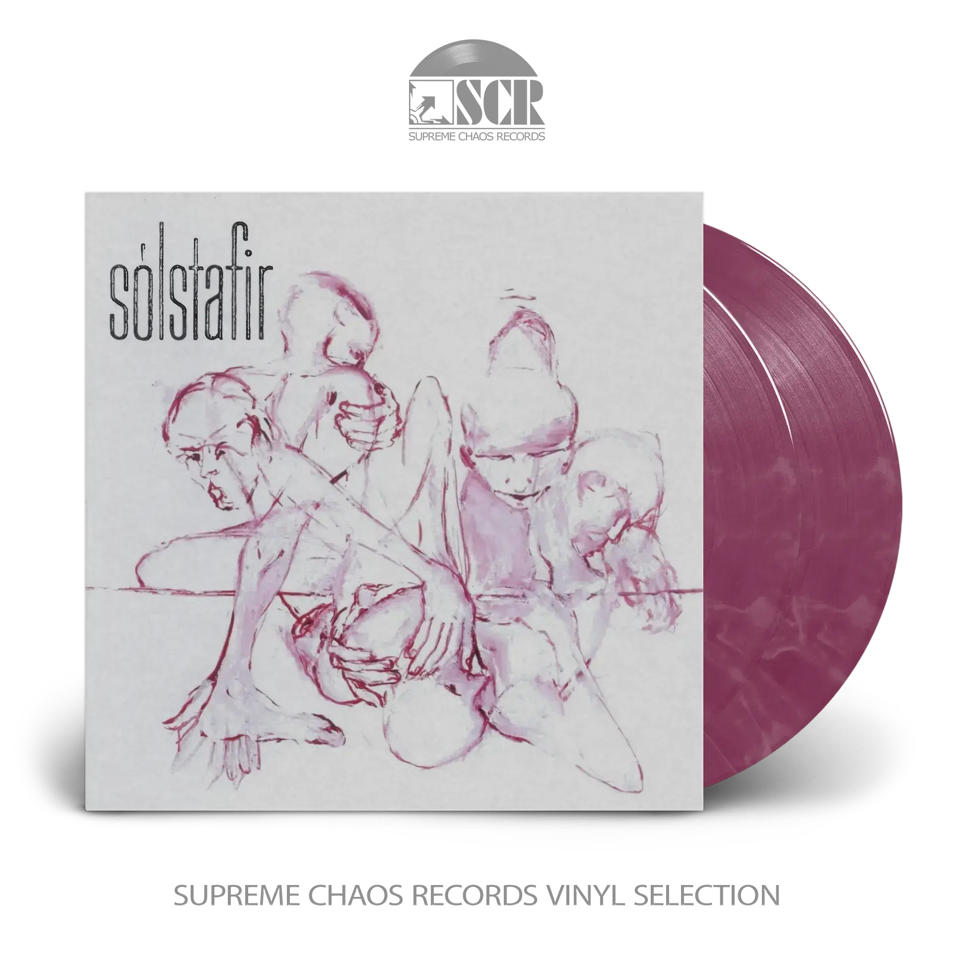 SOLSTAFIR - Masterpiece of Bitterness · SILVER/RED MARBLED 2LP (Progressive Rock Vinyl)