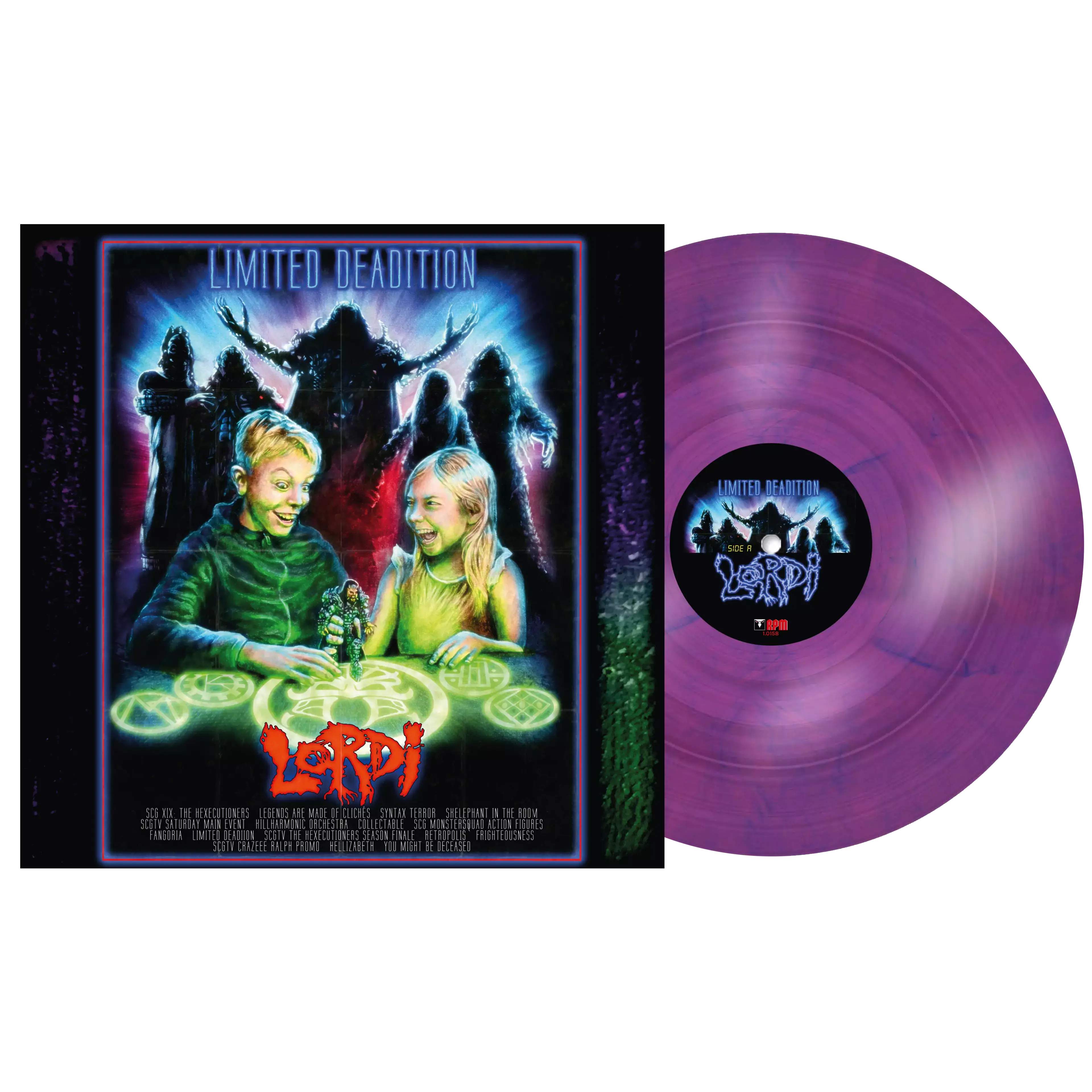 LORDI - Limited Deadition · PINK/BLUE MARBLED LP LORDI - Limited Deadition · PINK/BLUE MARBLED LP (Heavy Metal Vinyl)