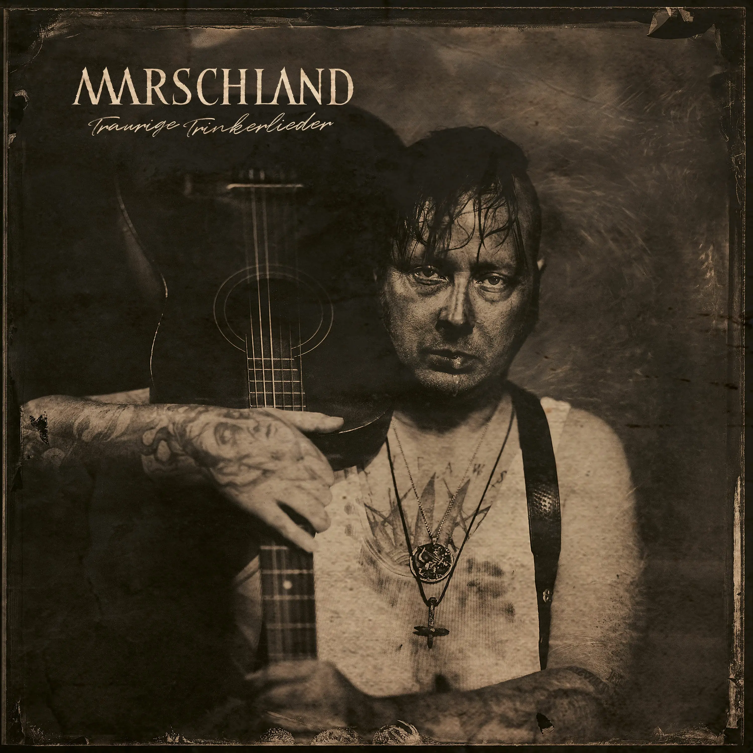 MARSCHLAND · Traurige Trinkerlieder | BLACK LP (Dark Folk Vinyl) · Bild 2