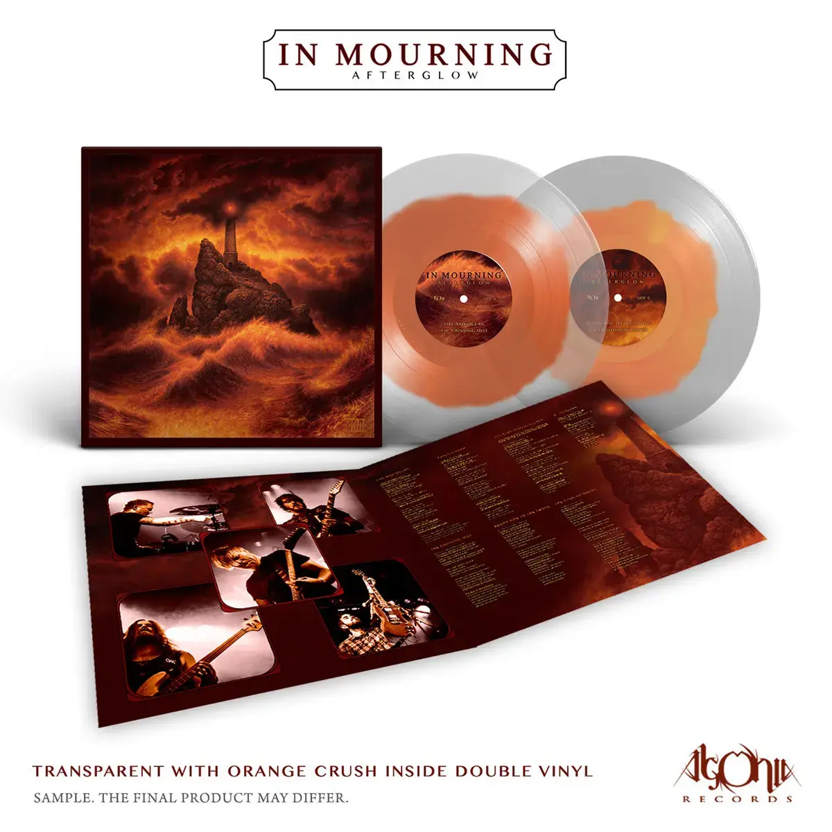 IN MOURNING · Afterglow | ORANGE CRUSH 2LP IN MOURNING · Afterglow | ORANGE CRUSH 2LP (Progressive Metal/Doom Metal/Death Metal Vinyl)