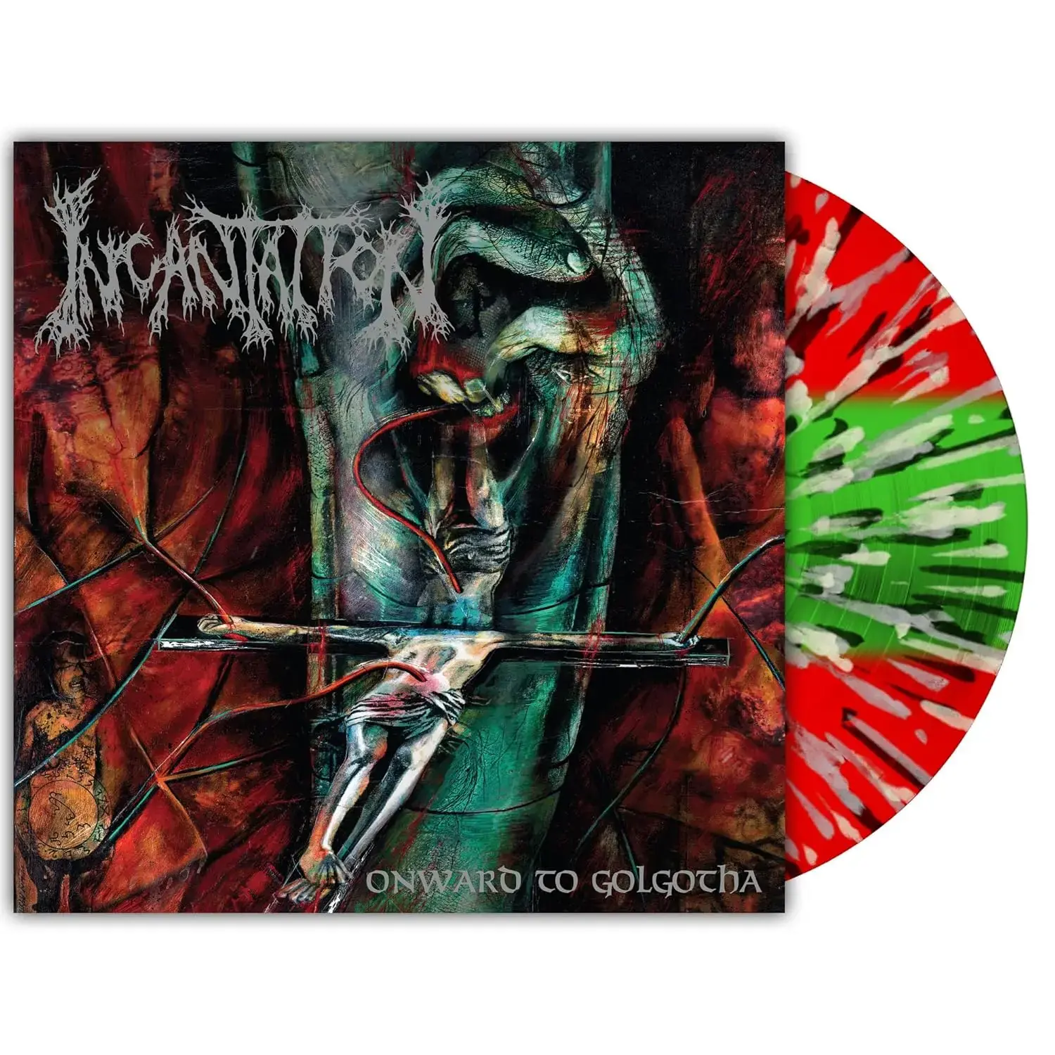 INCANTATION - Onward To Golgotha · SPLATTER LP INCANTATION - Onward To Golgotha · SPLATTER LP (Death Metal Vinyl)