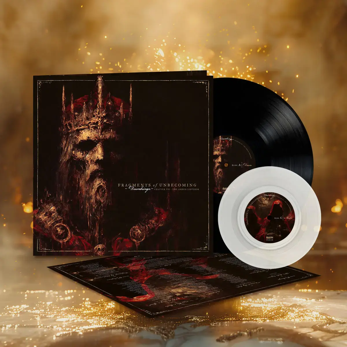FRAGMENTS OF UNBECOMING - Dawnbringer · BLACK LP+7" · Bild 2 FRAGMENTS OF UNBECOMING - Dawnbringer · BLACK LP+7" (Melodic Death Metal Vinyl) · Bild 2