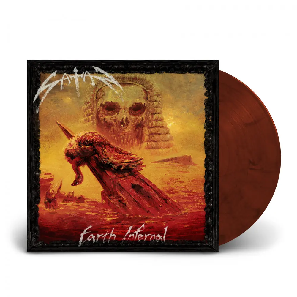 SATAN · Earth Infernal | COPPER BROWN LP SATAN · Earth Infernal | COPPER BROWN LP (Heavy Metal Vinyl)