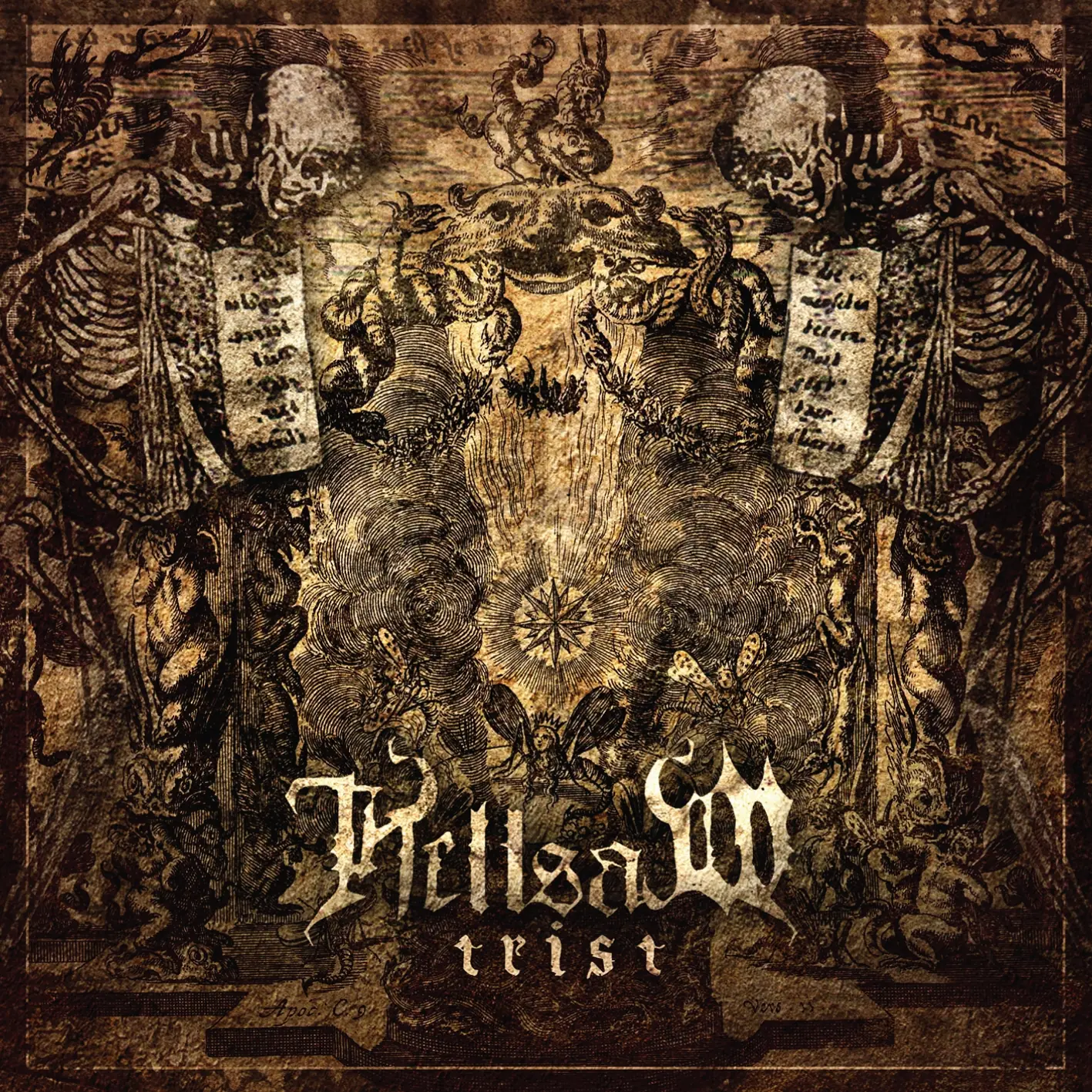 HELLSAW - Trist · BLACK LP · Bild 1 HELLSAW - Trist · BLACK LP (Black Metal Vinyl) · Bild 1