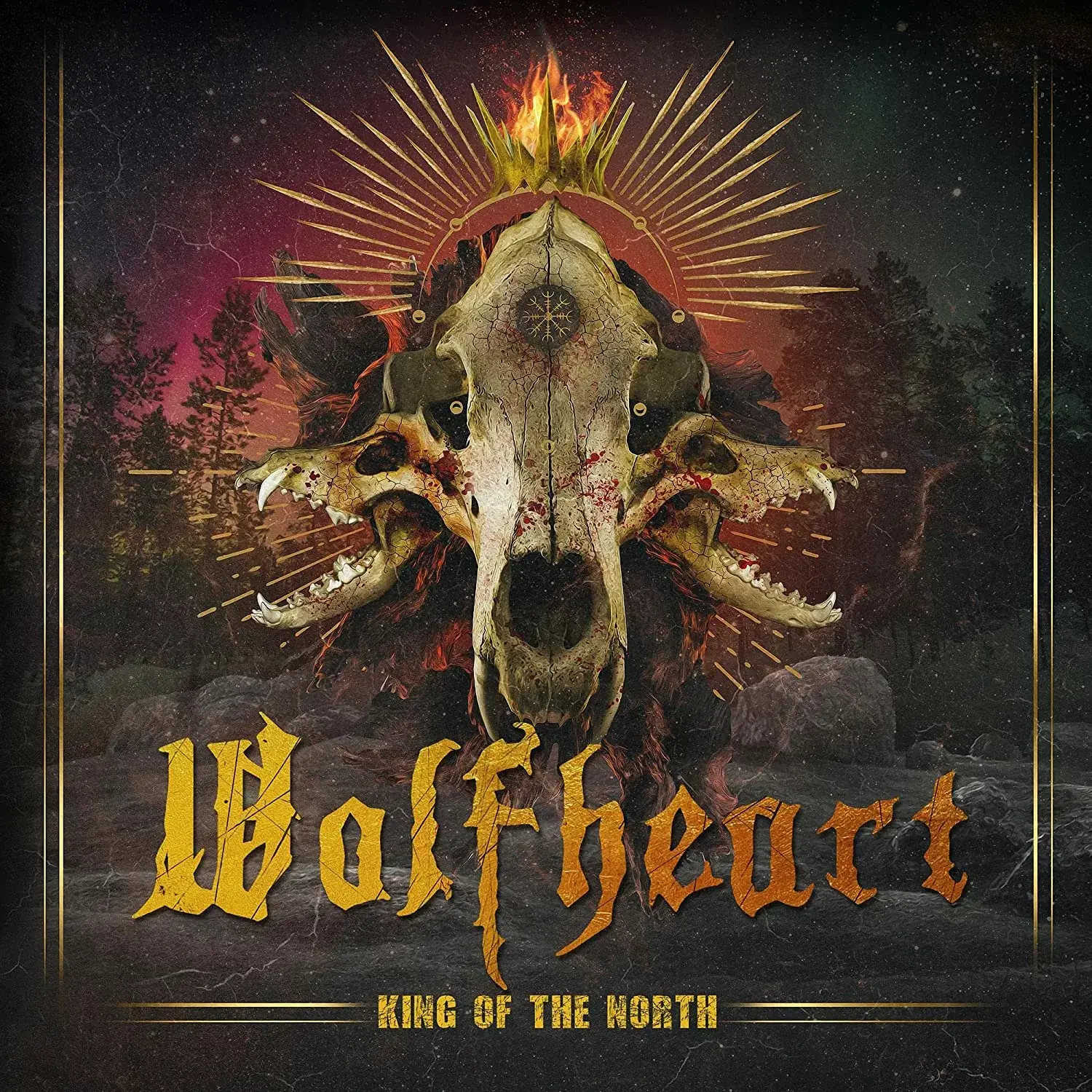 WOLFHEART - King Of The North · BLACK LP · Bild 1 WOLFHEART - King Of The North · BLACK LP (Melodic Death Metal Vinyl) · Bild 1