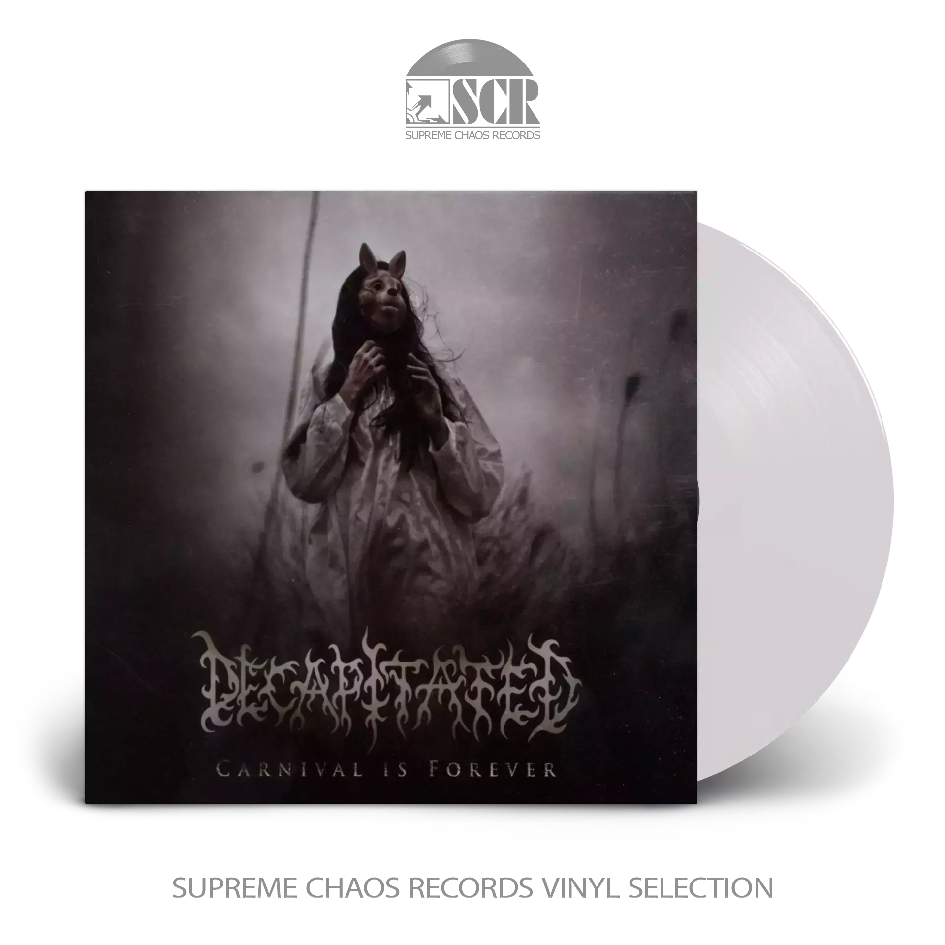 DECAPITATED · Carnival Is Forever | WHITE LP DECAPITATED · Carnival Is Forever | WHITE LP (Death Metal Vinyl)