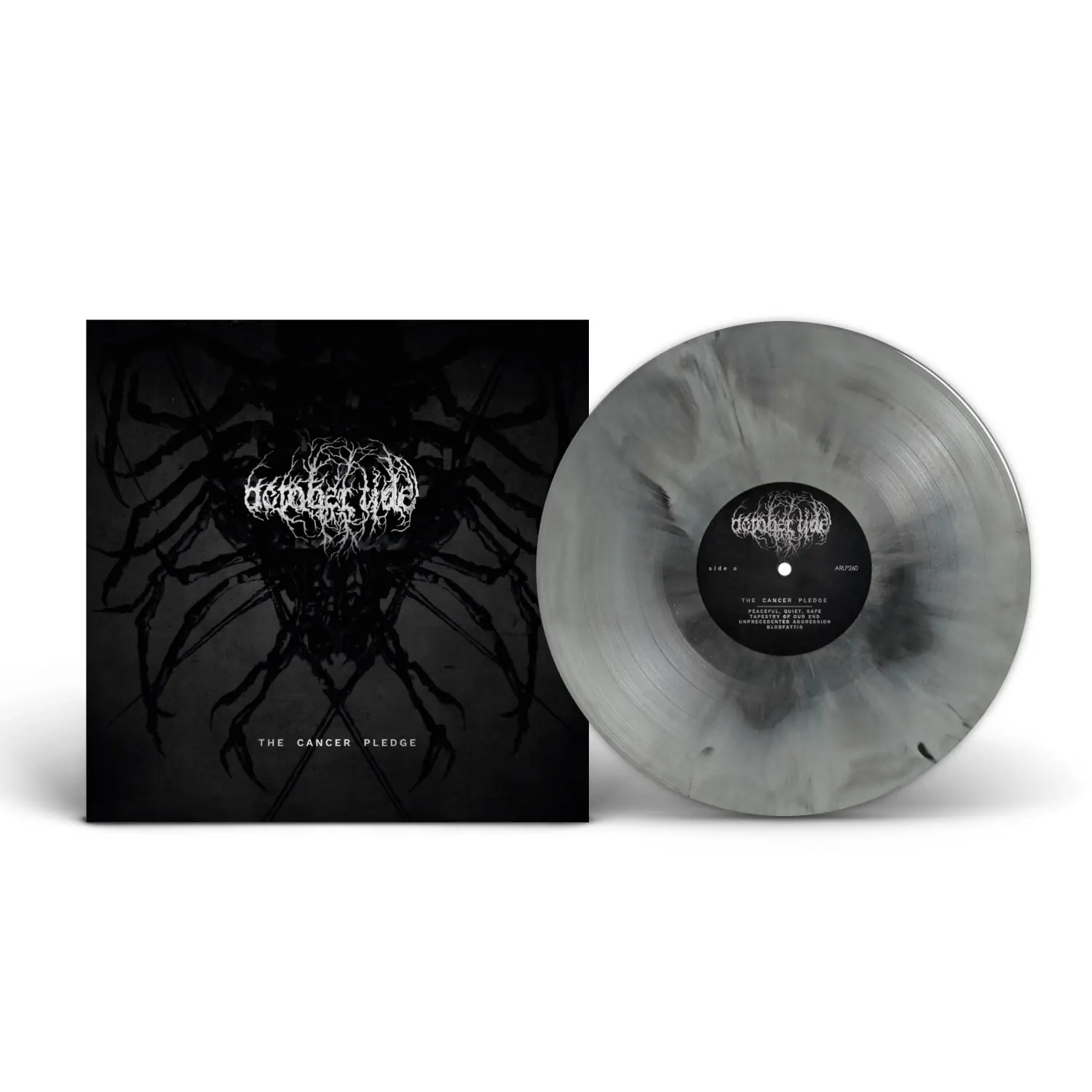 OCTOBER TIDE · The Cancer Pledge | ICE GALAXY LP (Death Metal Vinyl)