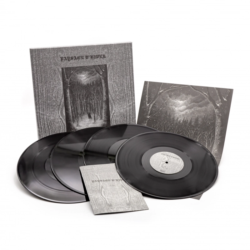 PAYSAGE D'HIVER · Im Wald | BLACK 4-LP BOX (Black Metal/Ambient Vinyl)