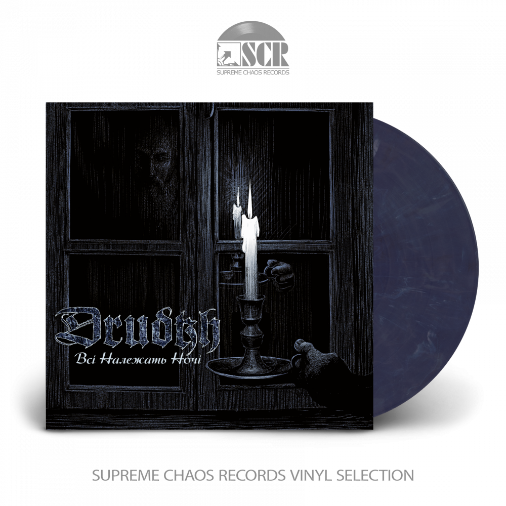 DRUDKH - All Belong To The Night · CLEAR/BLUE/BLACK LP DRUDKH - All Belong To The Night · CLEAR/BLUE/BLACK LP (Black Metal Vinyl)