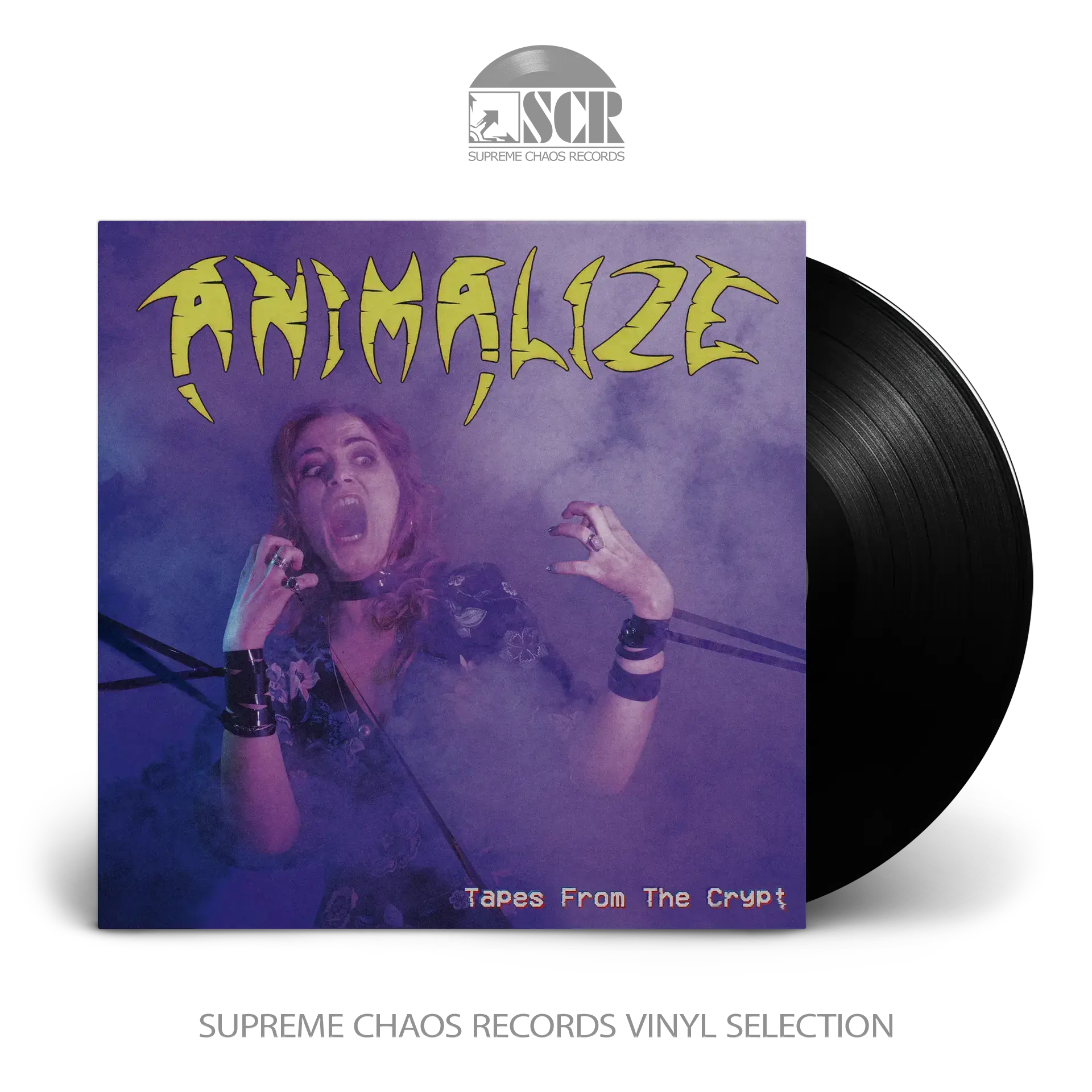 ANIMALIZE · Tapes From The Crypt | BLACK LP (Heavy Metal Vinyl)