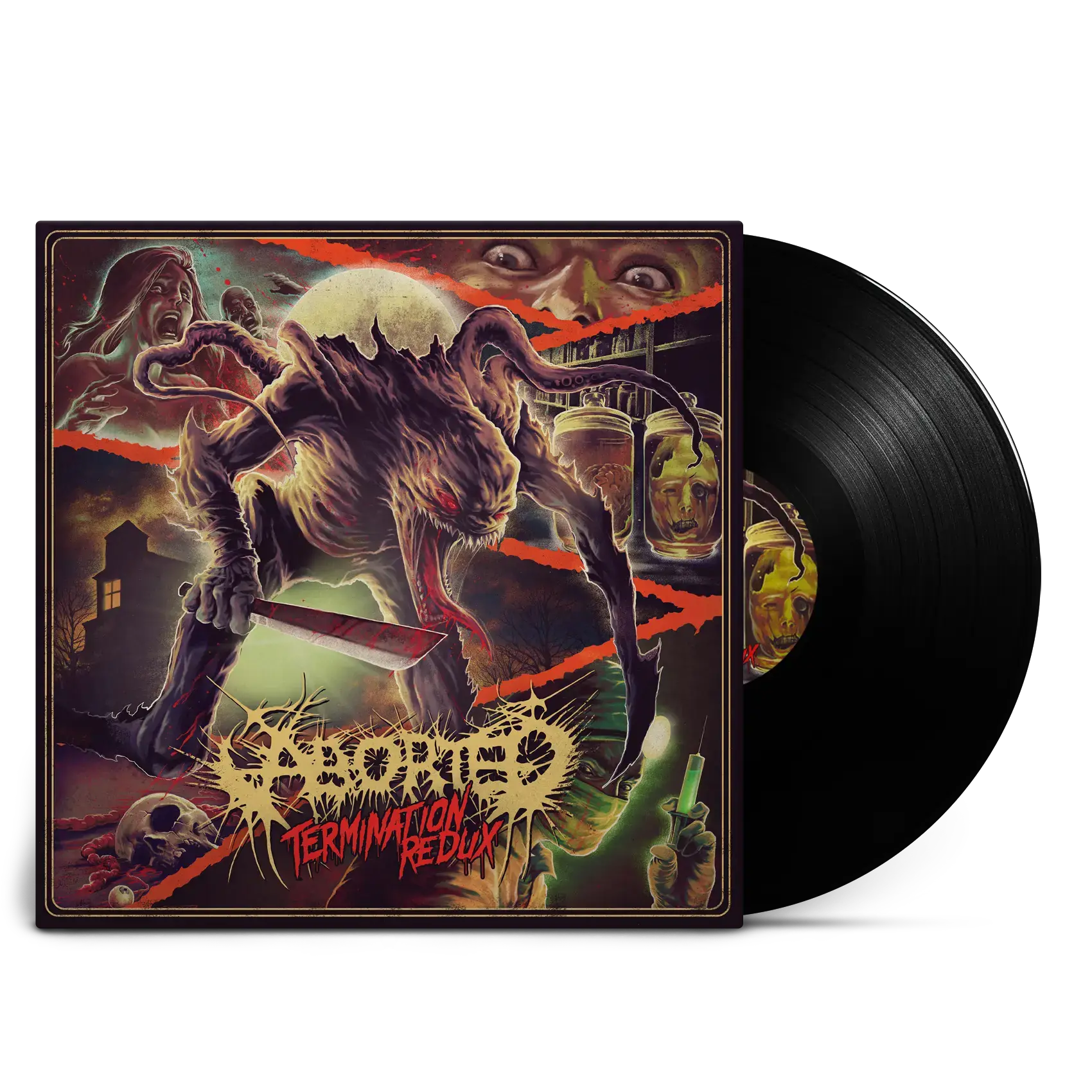 ABORTED - Termination Redux · BLACK LP ABORTED - Termination Redux · BLACK LP (Death Metal/Grindcore Vinyl)