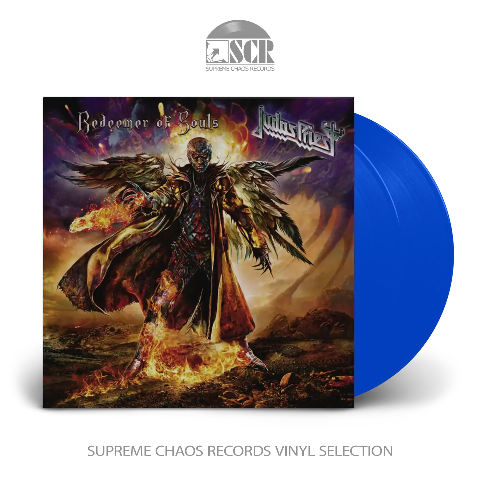 JUDAS PRIEST - Redeemer of Souls · BLUE 2LP (Heavy Metal Vinyl)