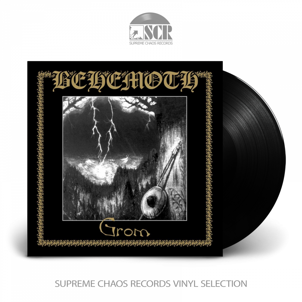 BEHEMOTH · Grom | BLACK LP (Black Metal Vinyl)