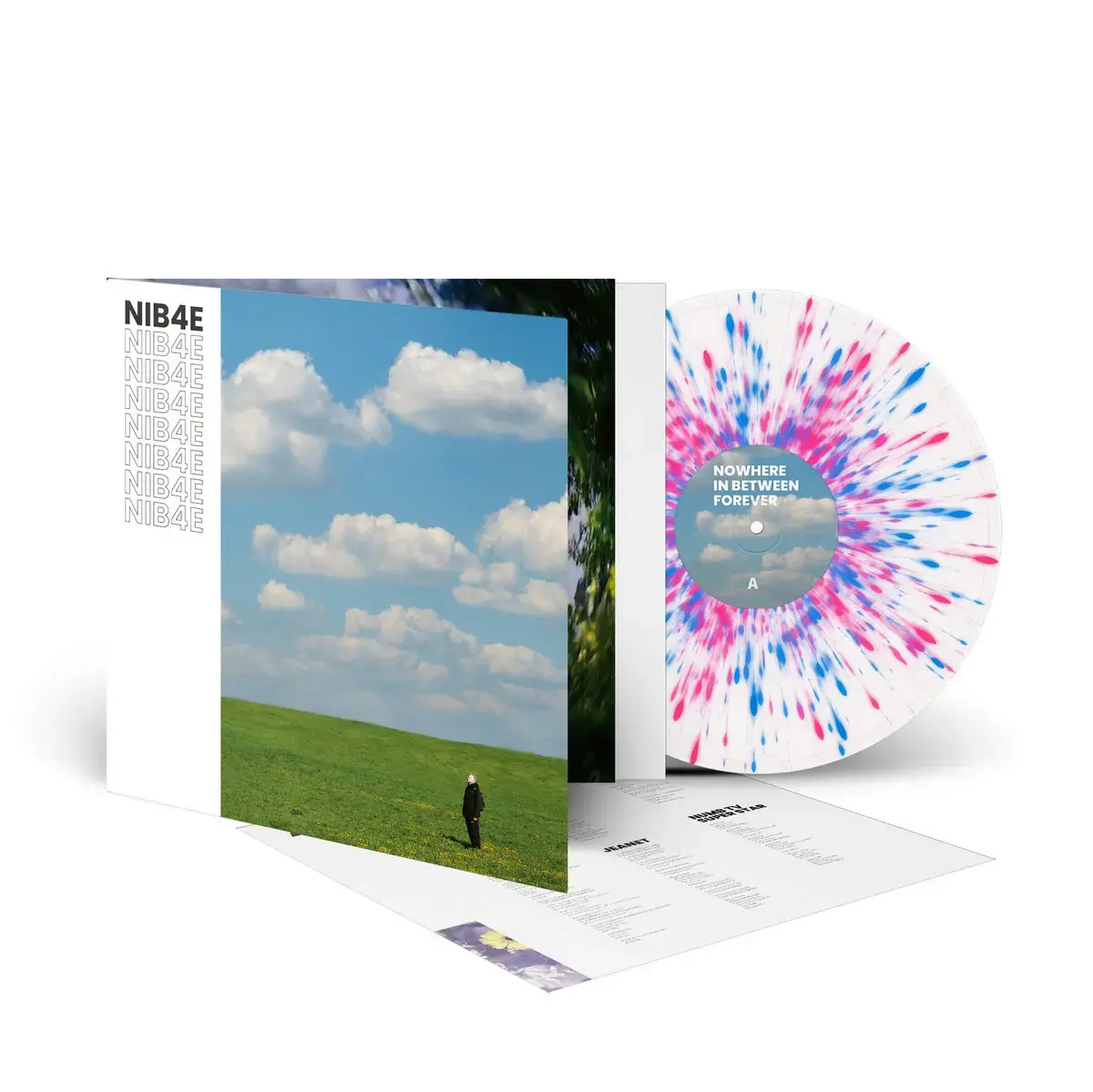 LANTLOS - Nowhere In Between Forever · BLACK LP (Post Metal/Alternative Metal Vinyl)