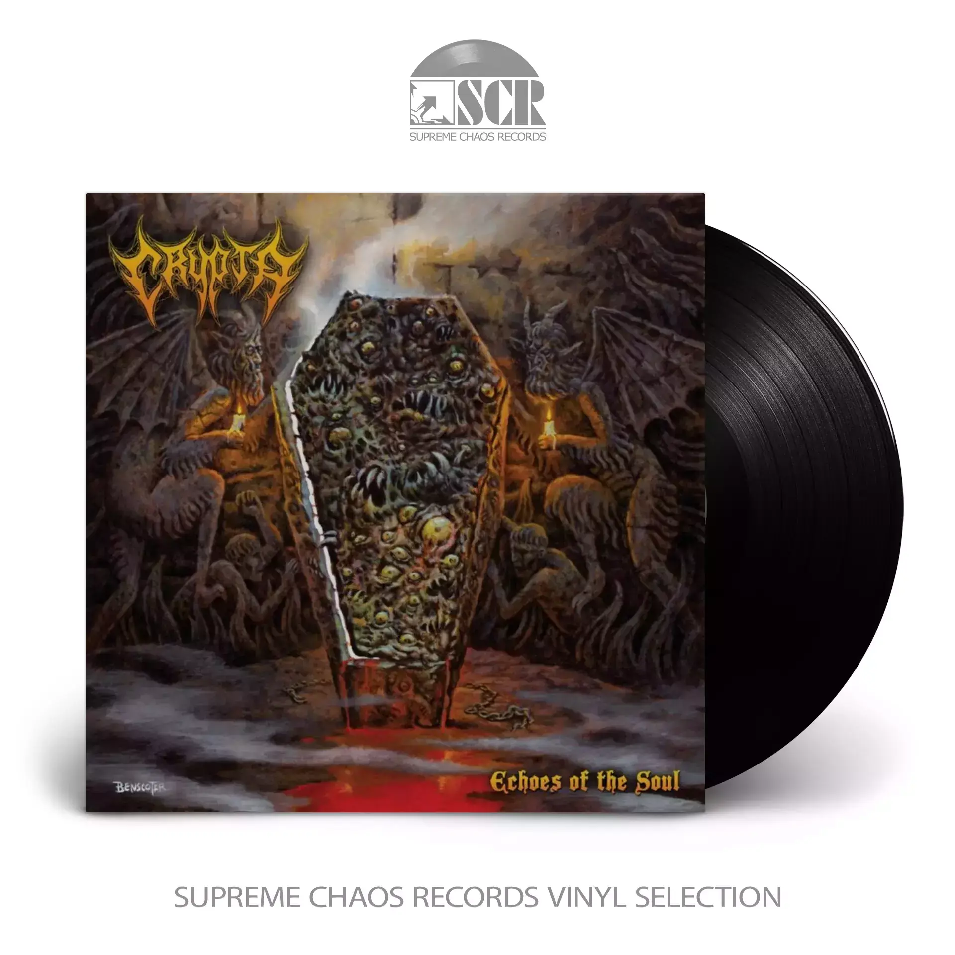 CRYPTA · Echoes Of The Soul | BLACK LP CRYPTA · Echoes Of The Soul | BLACK LP (Death Metal Vinyl)