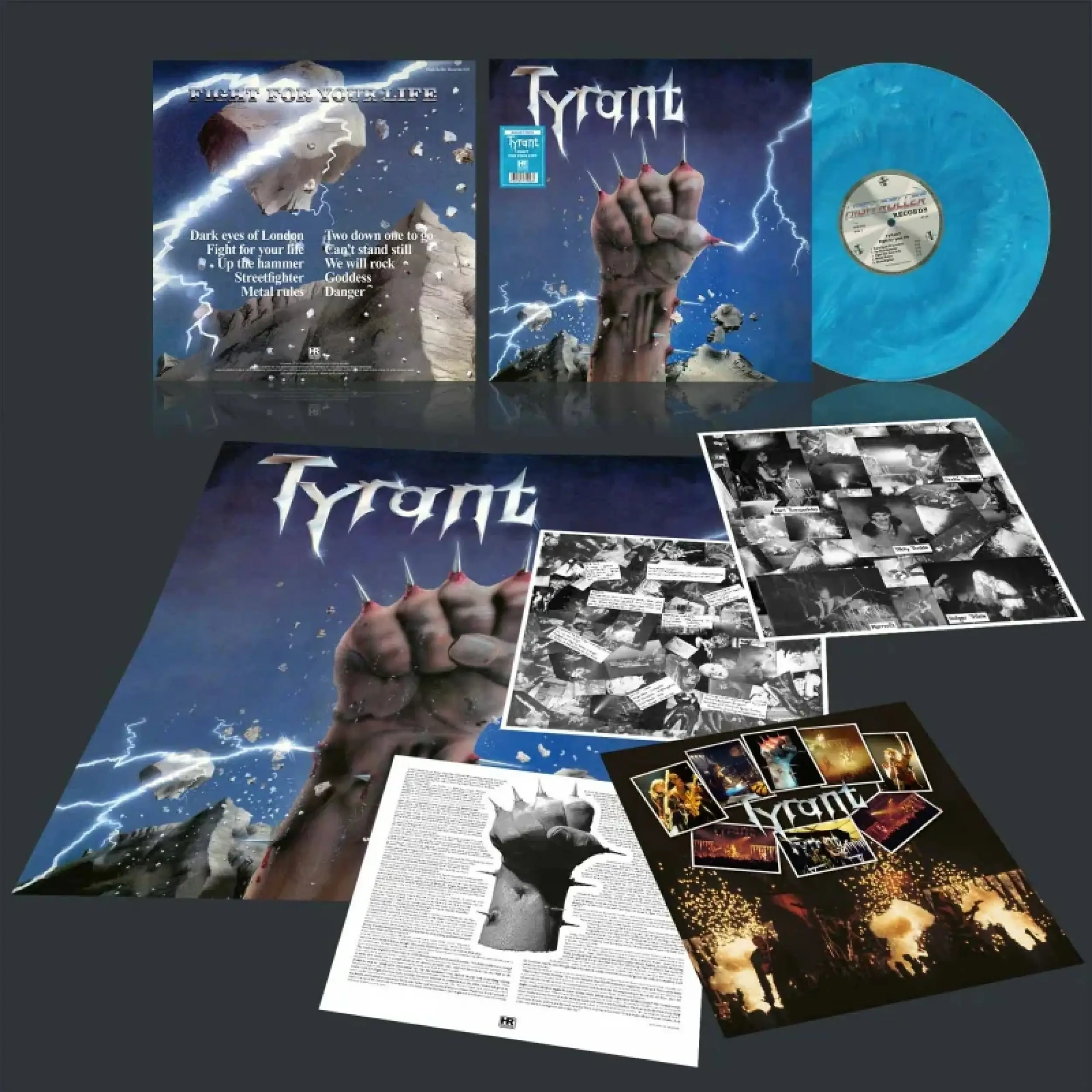 TYRANT - Fight For Your Life · GALAXY LP TYRANT - Fight For Your Life · GALAXY LP (Heavy Metal Vinyl)