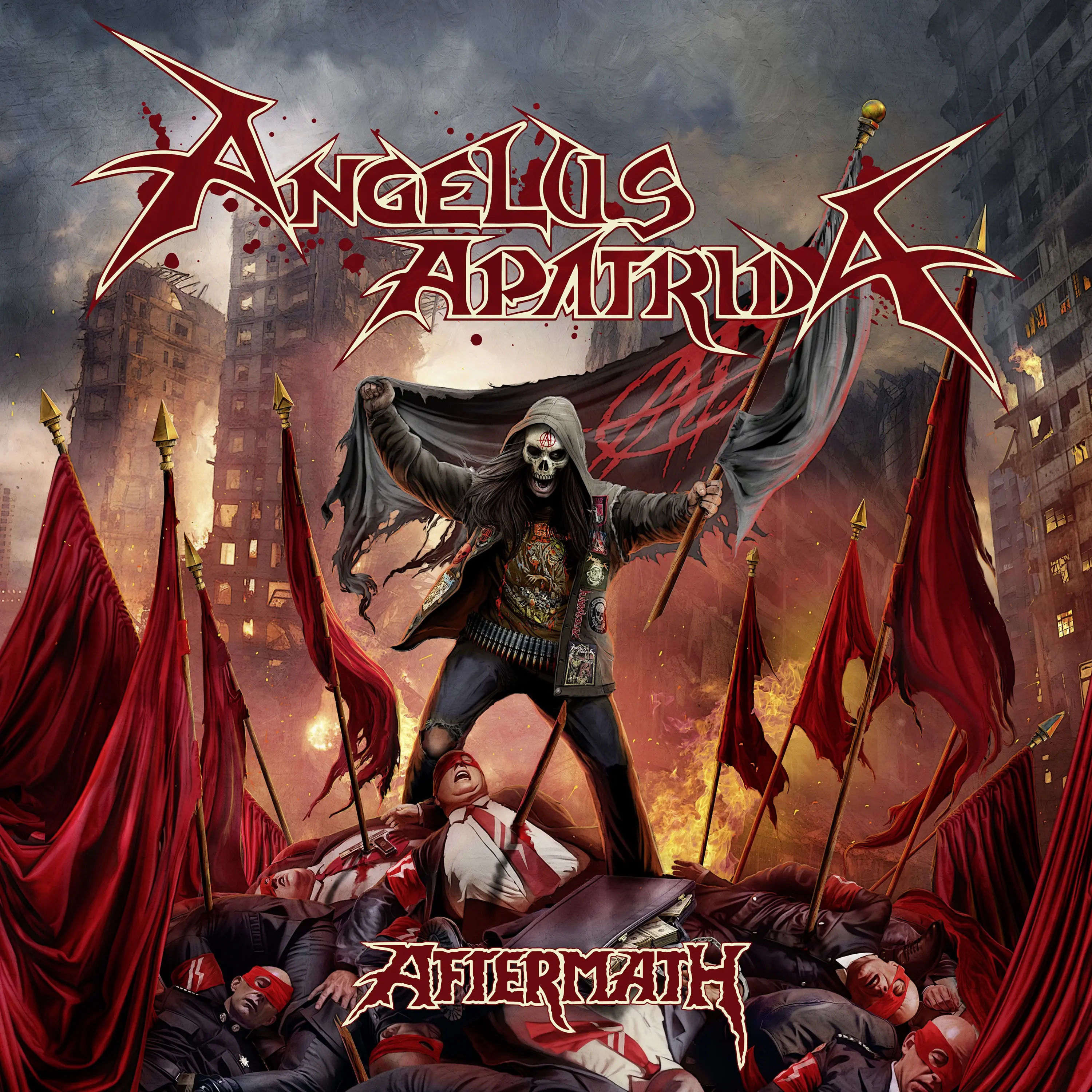ANGELUS APATRIDA · Aftermath | TRANSPARENT RED VINYL (Thrash Metal Vinyl) · Bild 1