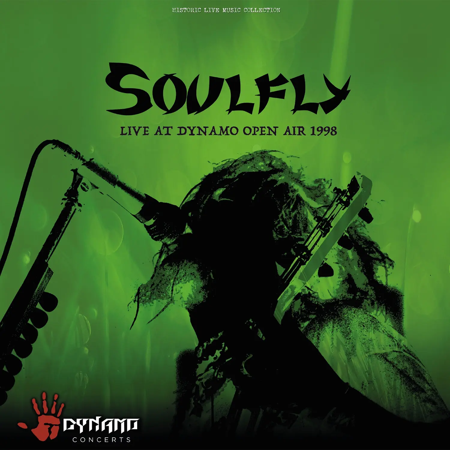 SOULFLY - Live At Dynamo Open Air 1998 · GREEN 2LP (Thrash Metal Vinyl) · Bild 1