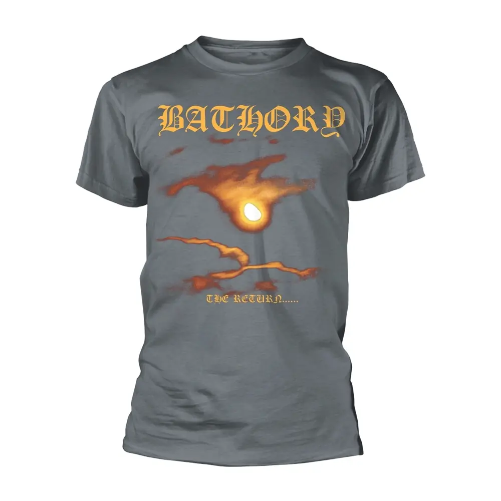 BATHORY · The Return... (Grey) | T-SHIRT BATHORY · The Return... (Grey) | T-SHIRT (Black Metal Clothes)