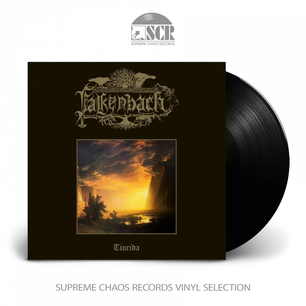 FALKENBACH · Tiurida | BLACK LP (Folk Rock/Viking Metal Vinyl)