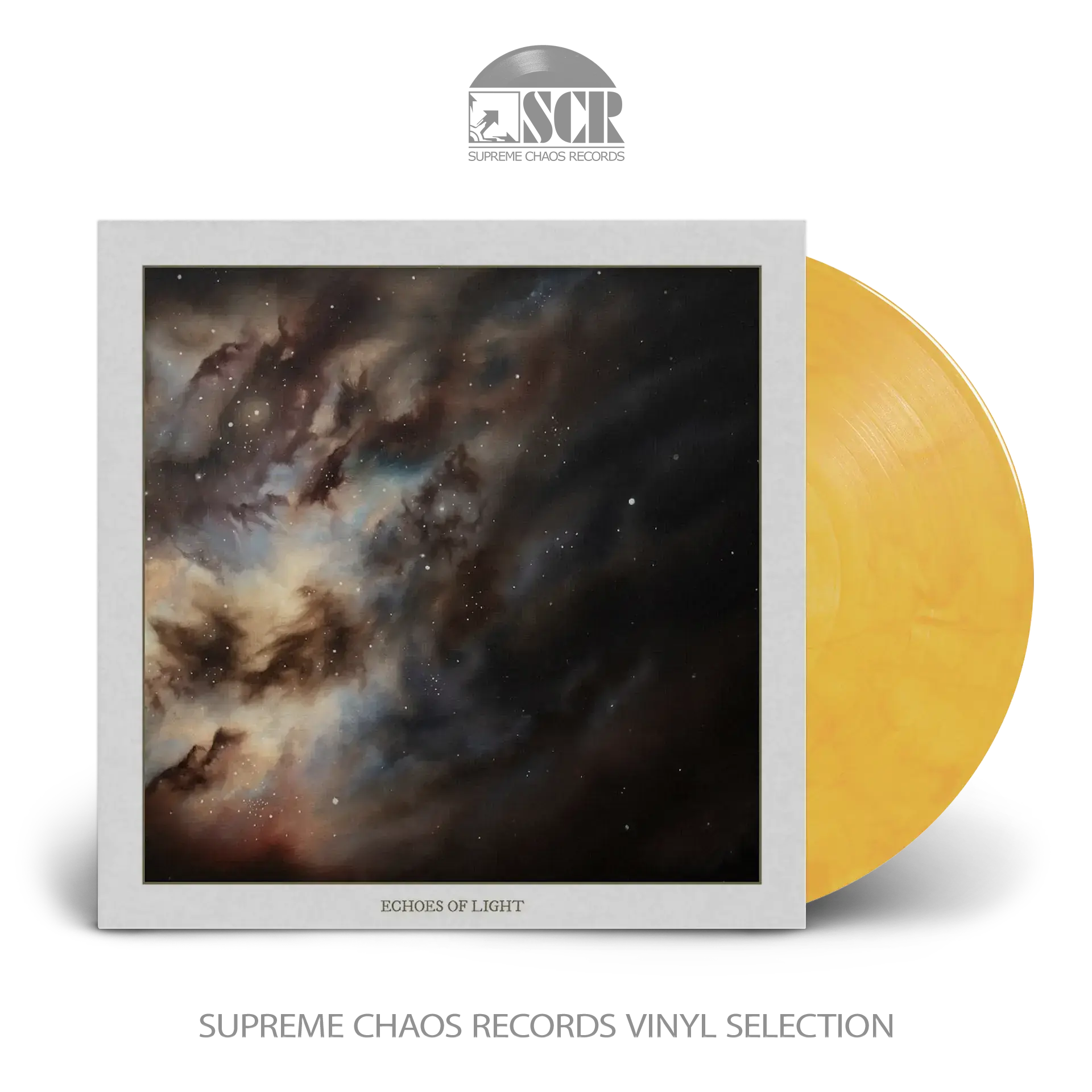 CHAPEL OF DISEASE · Echoes Of Light | GOLD/CLEAR MARBLED LP CHAPEL OF DISEASE · Echoes Of Light | GOLD/CLEAR MARBLED LP (Death Metal Vinyl)